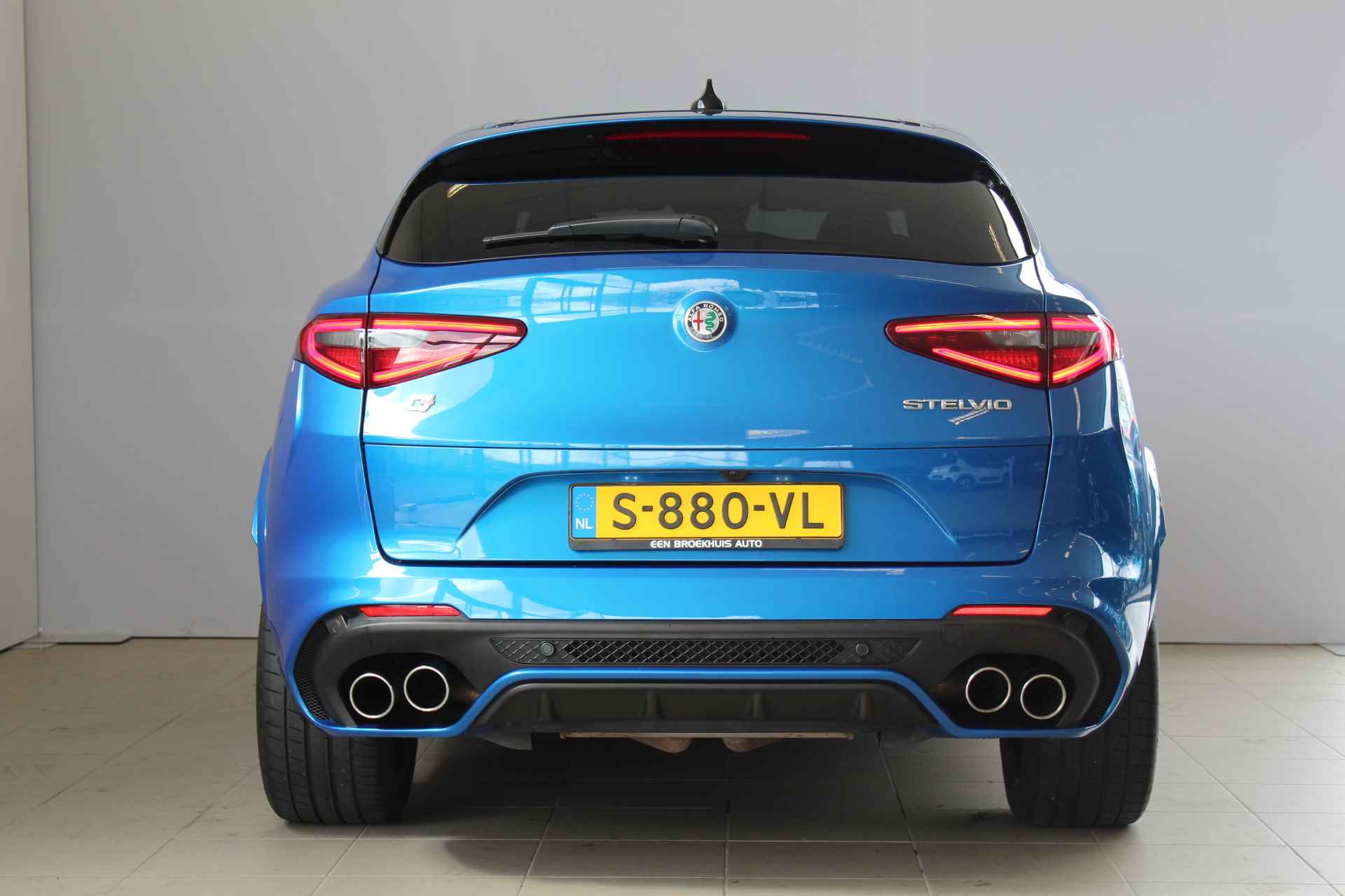 Alfa Romeo Stelvio 2.9 V6 510PK Quadrifoglio Q4 |Schuif/kantel Dak | Alcantara | Geheugen stoelen | Harman Kardon | Stoel / Stuur Verwarming - 9/61