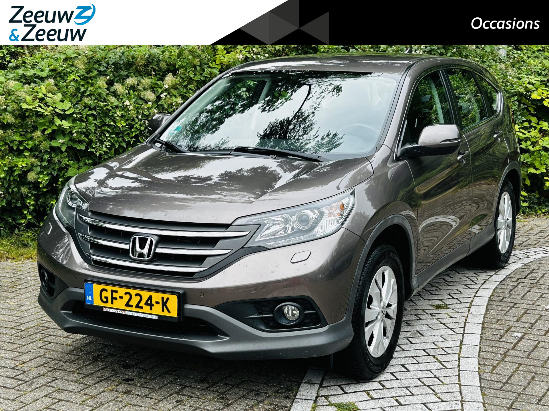 Honda CR-V 2.0 Elegance trekgewicht 1700kg , 155 pk  , navi , climate , stoelverwarming , tel , cruise , trekhaak , camera , enz