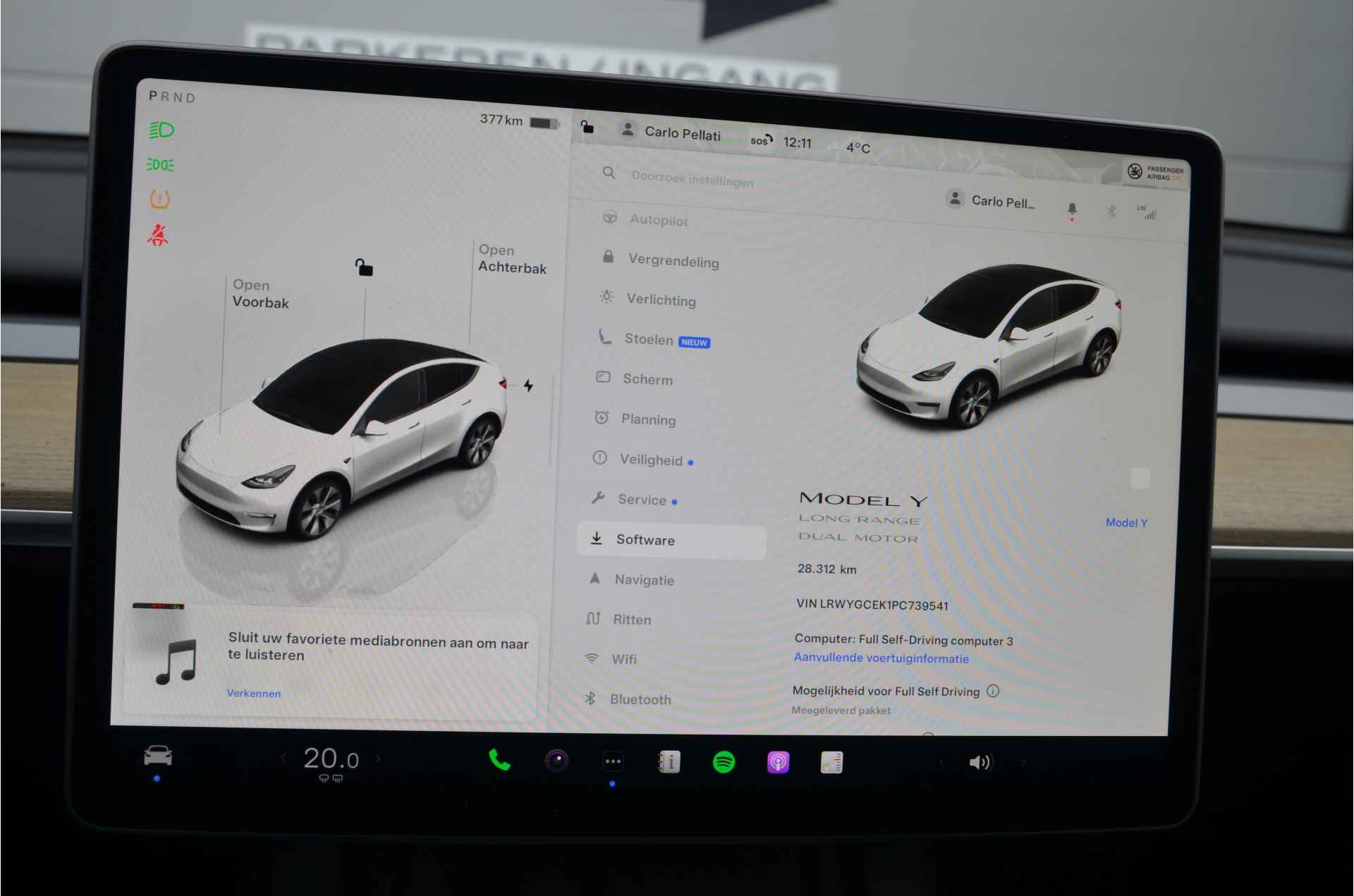 Tesla Model Y Long Range AWD 75 kWh Enhanced AutoPilot+FSD, incl. BTW - 21/33