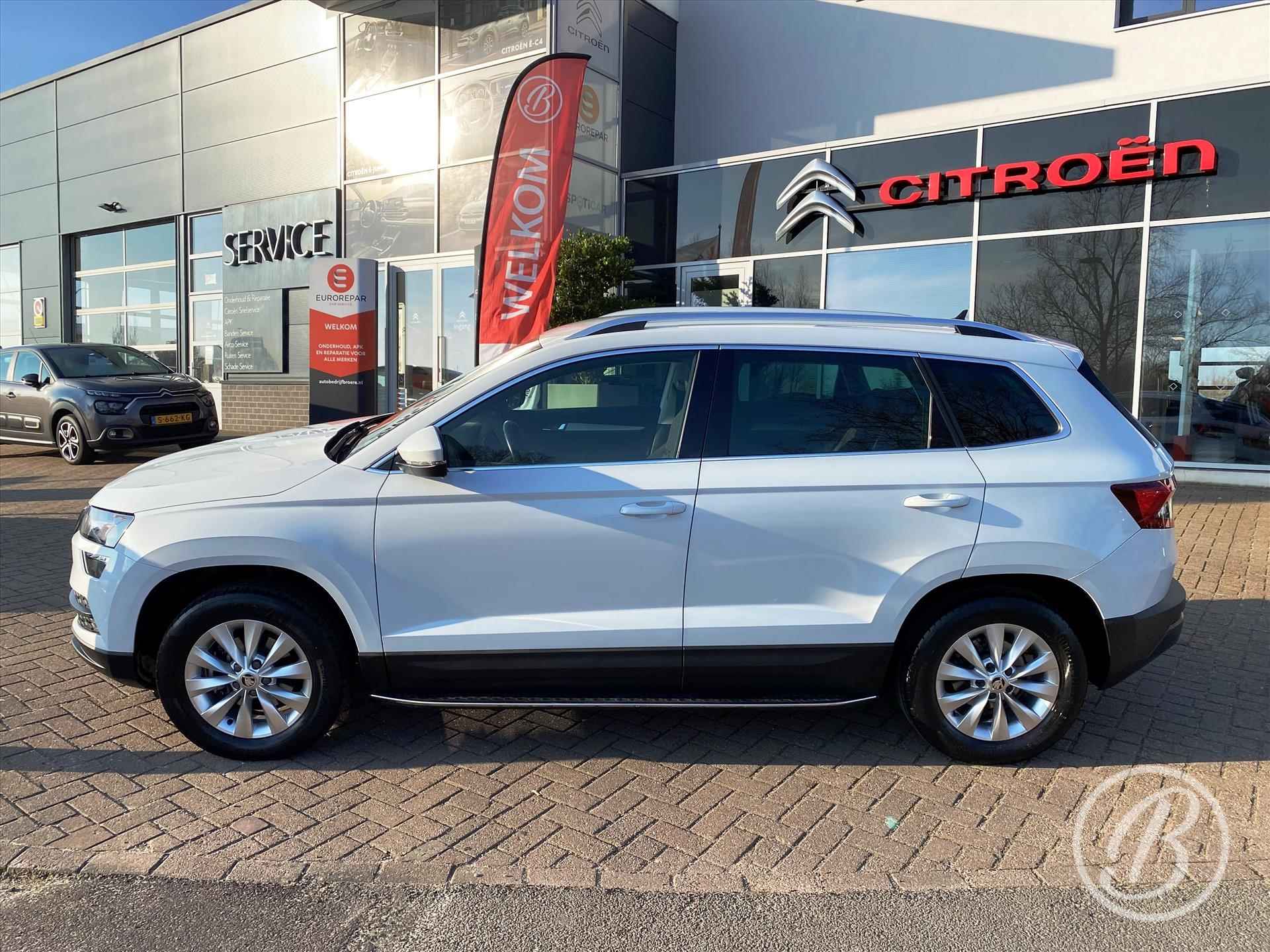 SKODA Karoq 1.0 TSi 115pk DSG-7 Clever Edition | side bars, camera, parkeersensoren voor en achter, dab, navigatie, bluetooth, apple android, 16 inch velgen - 3/56