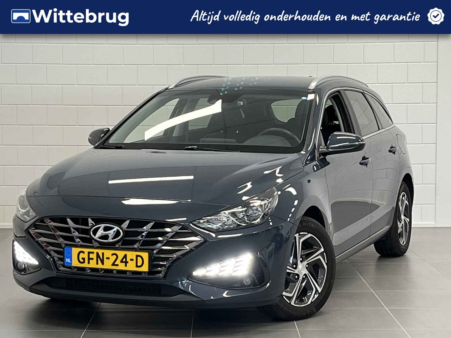 Hyundai i30 Wagon 1.0 T-GDi Comfort Plus Automaat | APPLE / ANDROID NAVIGATIE | HALF LEDEREN BEKLEDING | CLIMATE CONTROL - 1/44