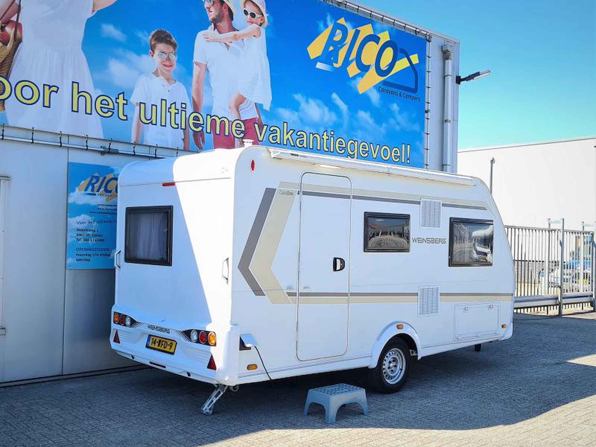 Weinsberg CaraOne 420 QD Dwarsbed en Voortent - 4/25