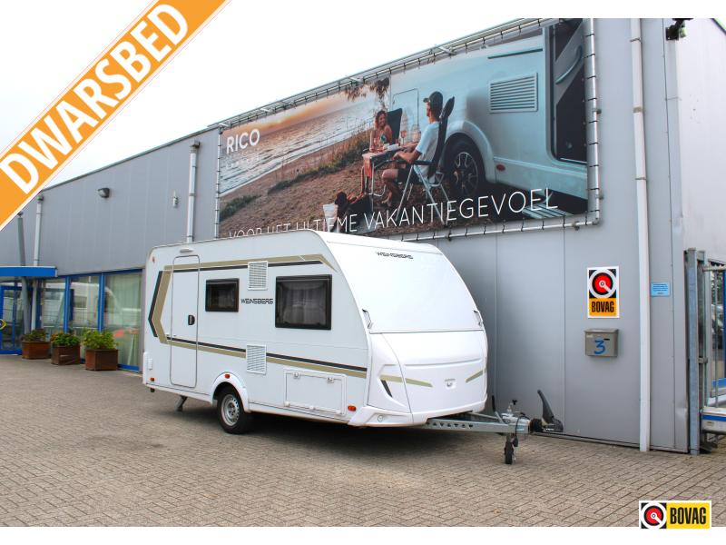 Weinsberg CaraOne 420 QD Dwarsbed en Voortent