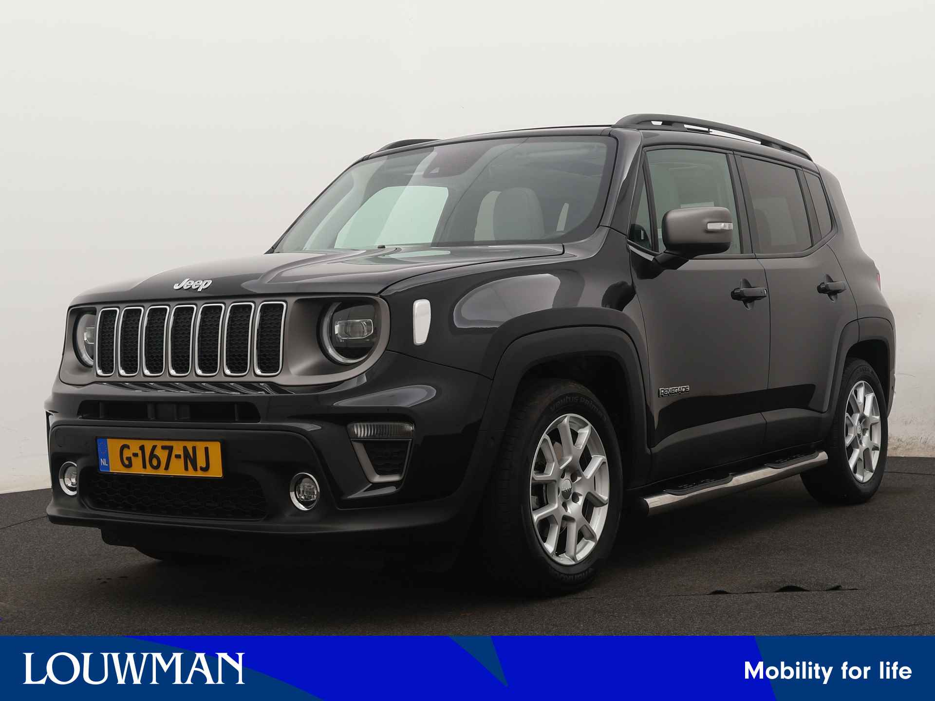 Jeep Renegade 1.3T-e Limited | Schuifdak | Parkeerhulp | Adapt. cruise control | Rijstr.sensor | - 1/44