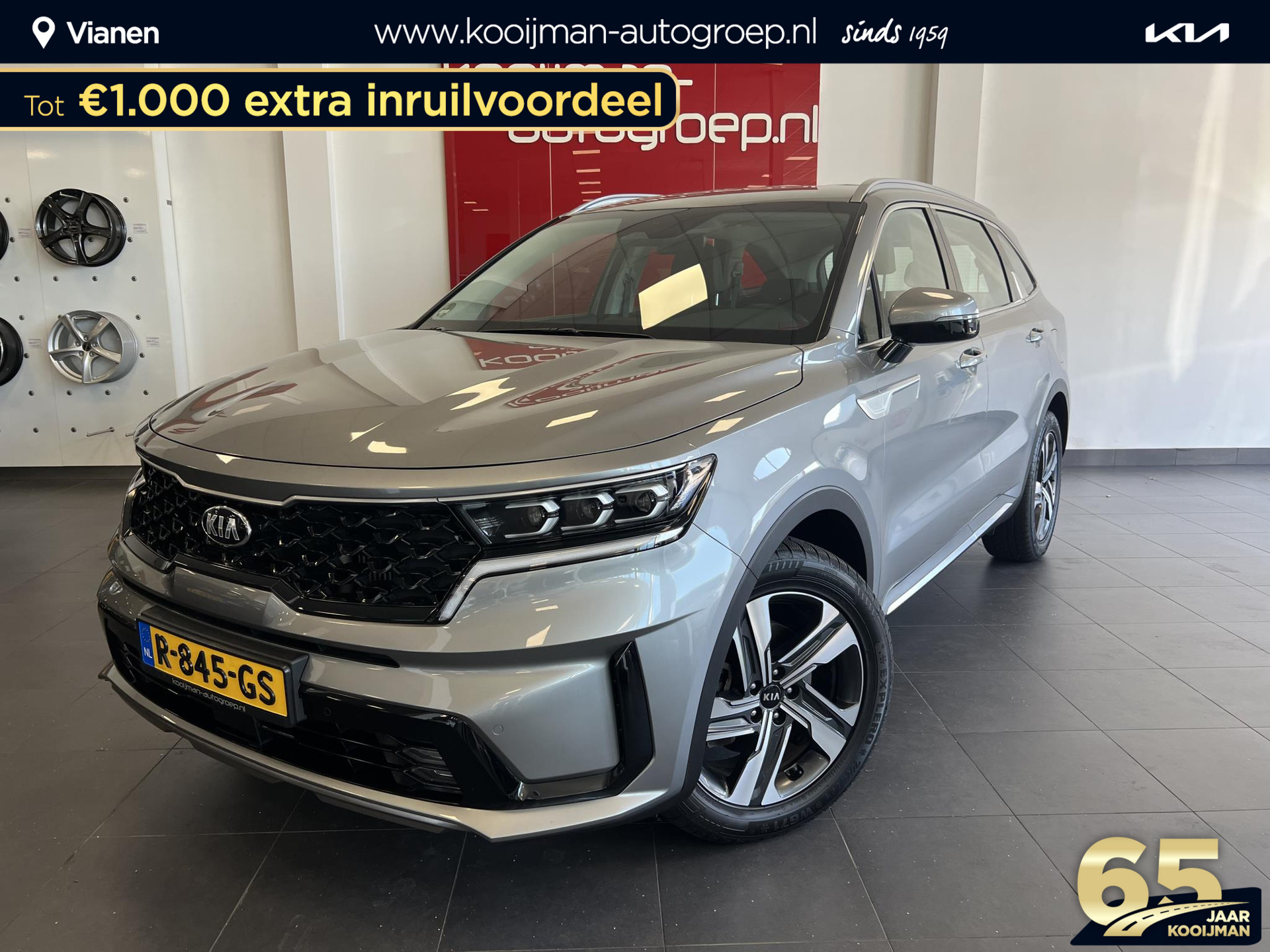 Kia Sorento 1.6 T-GDI Hybrid DynamicLine garantie t/m april 2028!