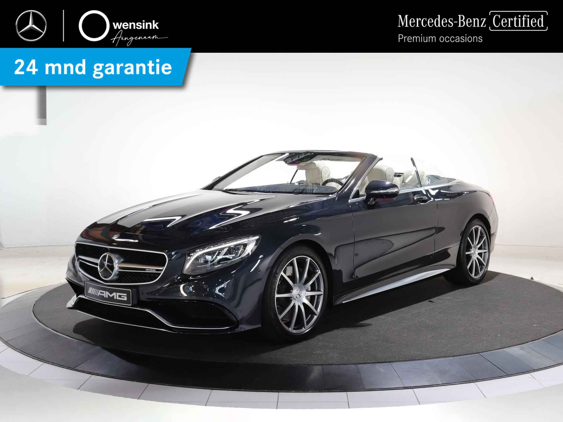 Mercedes-Benz S-klasse Cabrio AMG 63 4Matic | Burmester | Rijassistentiepakket | Keyless | Headup | 360 graden camera | Stoelventilatie |