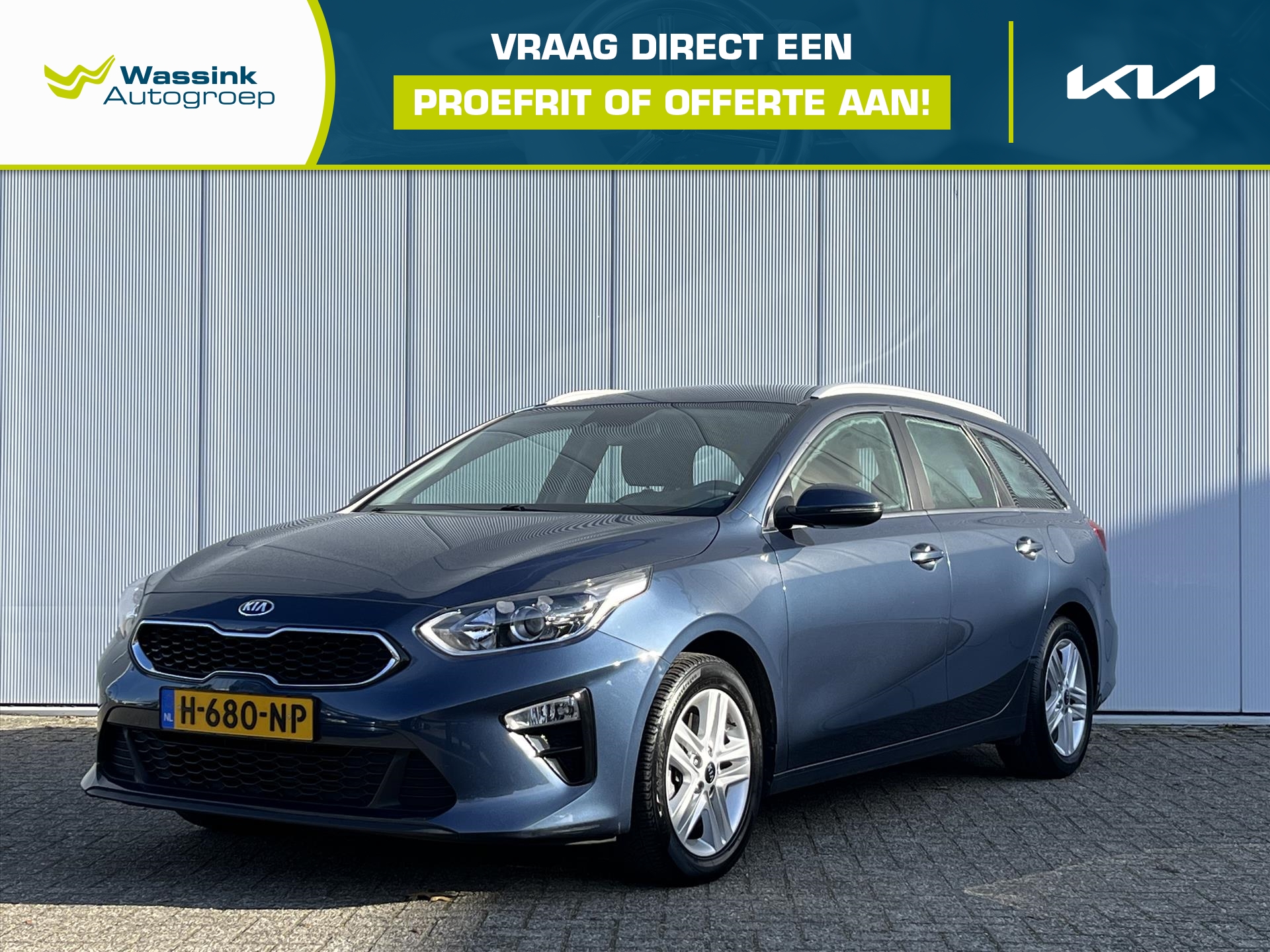 KIA Ceed Sw 1.0 T-GDi 120pk DynamicLine | Camera & Sensoren Achter | Trekhaak 13-polig | Climate Control |