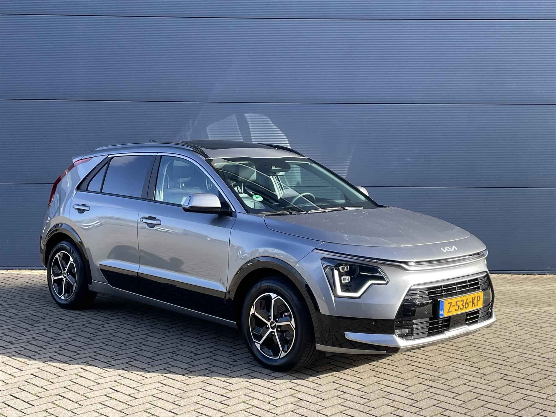 Kia Niro 1.6 GDi Hybrid 141pk  DynamicPlusLine | Navigatie | Stoel-/Stuurverwarming | Schuif-/Kanteldak | Elektrische Achterklep | - 6/43