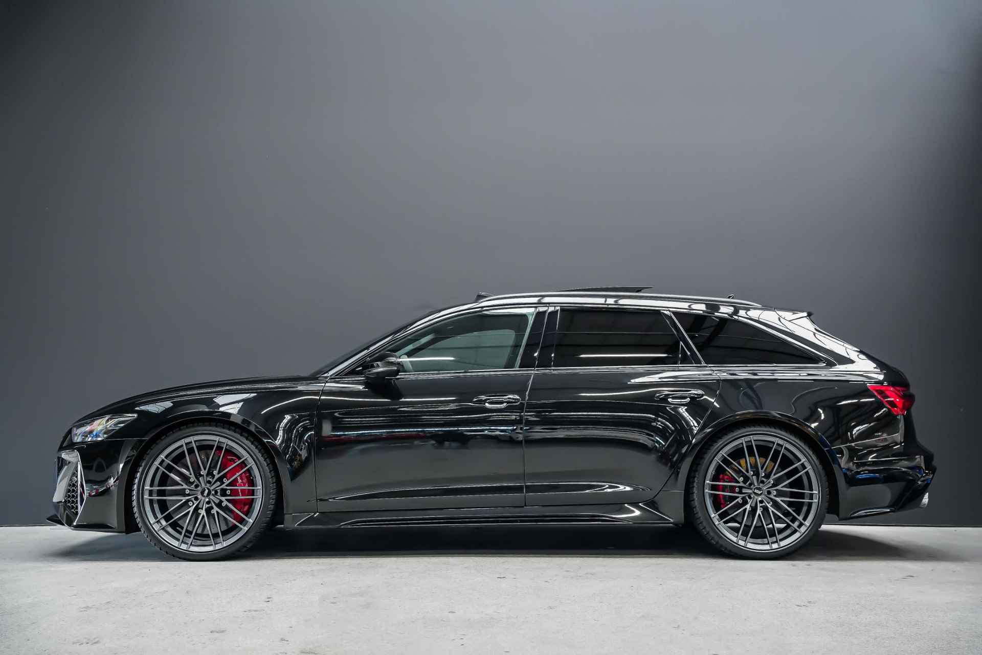 Audi RS6 Avant 600pk TFSI quattro |BTW|dynamic plus|keramisch|B&O Advanced|luchtvering|dynamic steering|22 inch ABT|panoramadak|HUD|stoelventilatie|nightvision|matrix| - 3/50