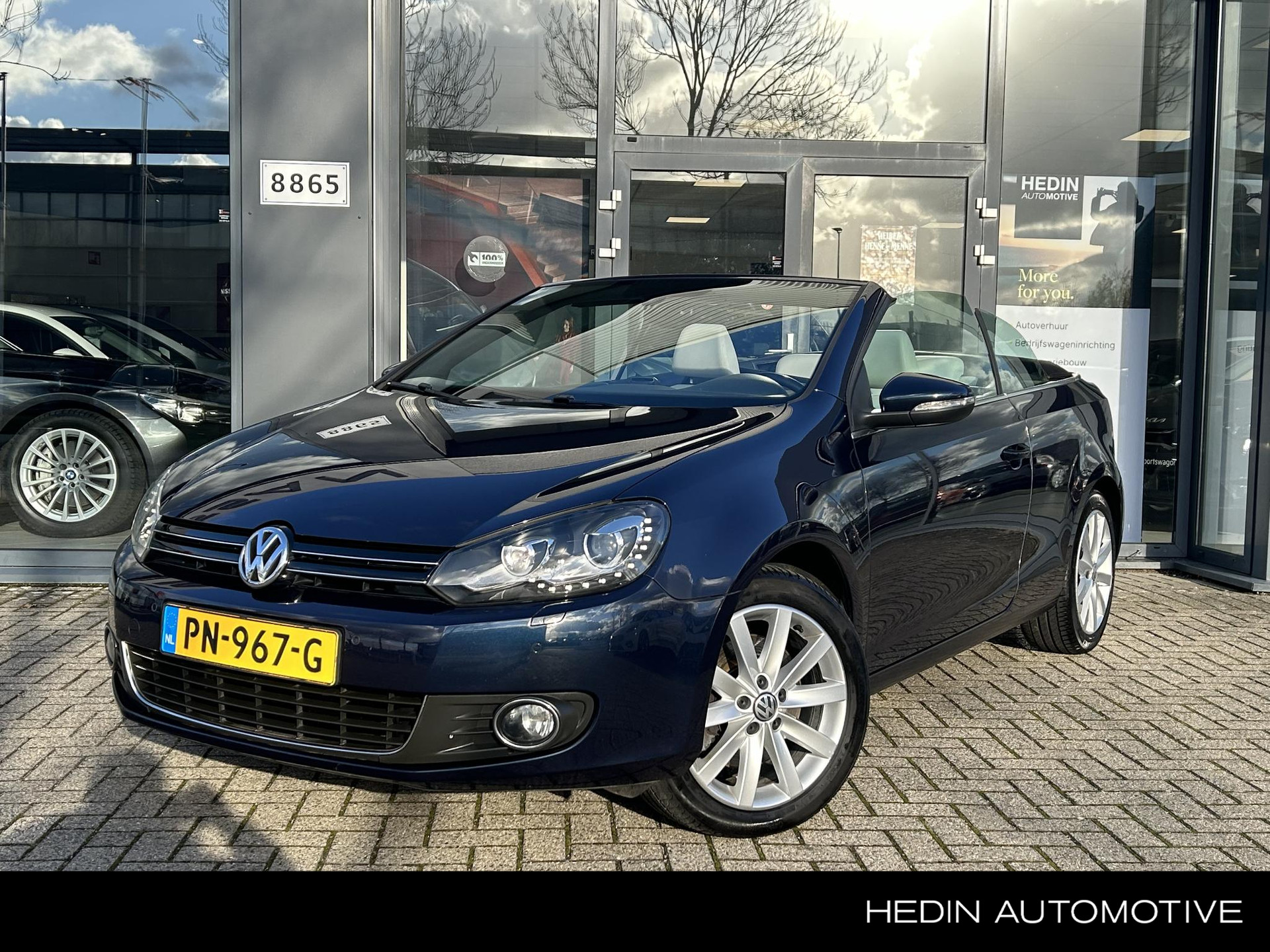 Volkswagen Golf Cabriolet 1.4 TSI | Volledig onderhouden | Sensoren voor + achter | Automaat | Windscherm | 17'' LM Velgen