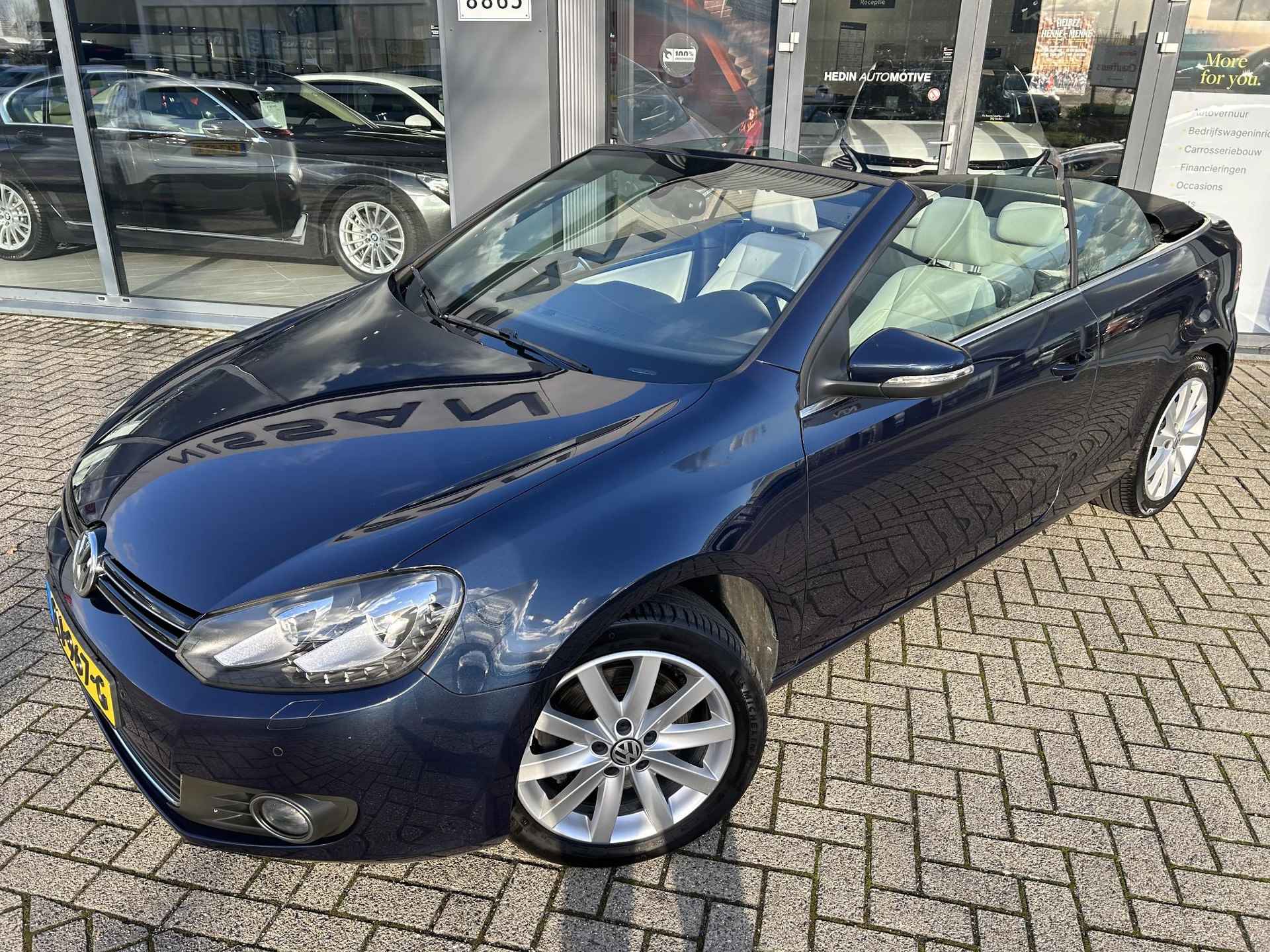 Volkswagen Golf Cabriolet 1.4 TSI | Volledig onderhouden | Sensoren voor + achter | Automaat | Windscherm | 17'' LM Velgen - 2/22