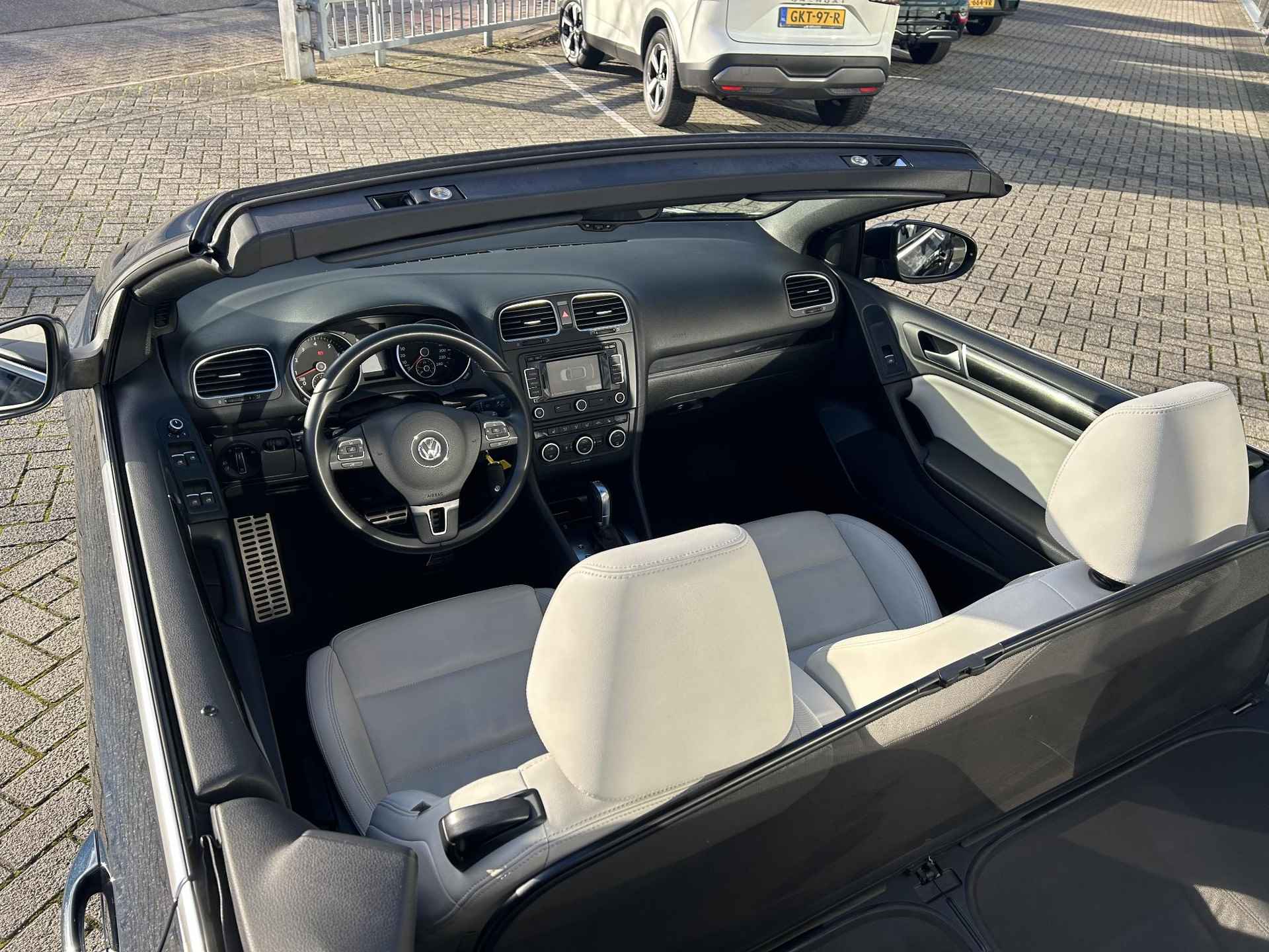 Volkswagen Golf Cabriolet 1.4 TSI | Volledig onderhouden | Sensoren voor + achter | Automaat | Windscherm | 17'' LM Velgen - 4/22