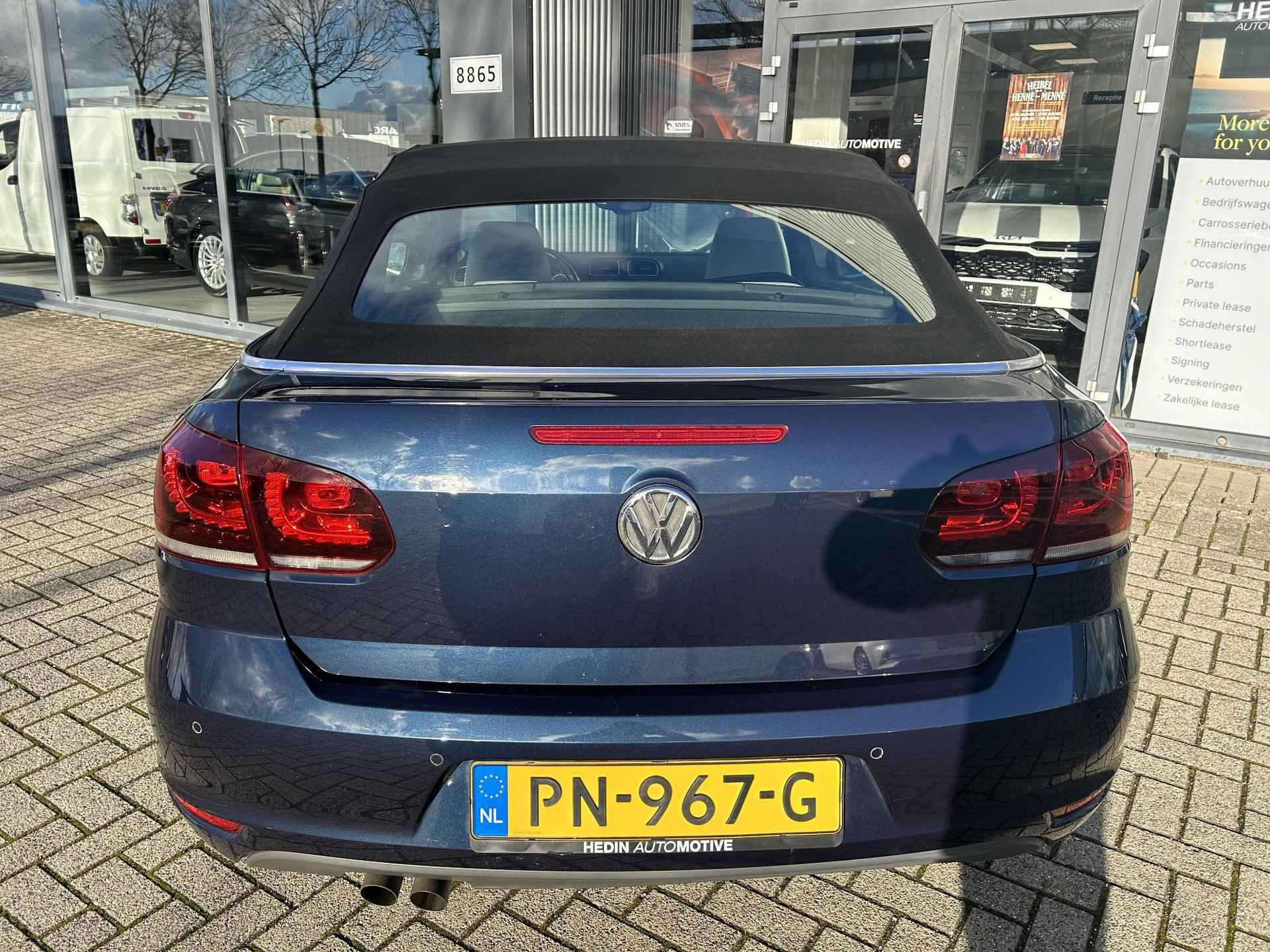 Volkswagen Golf Cabriolet 1.4 TSI | Volledig onderhouden | Sensoren voor + achter | Automaat | Windscherm | 17'' LM Velgen - 6/22