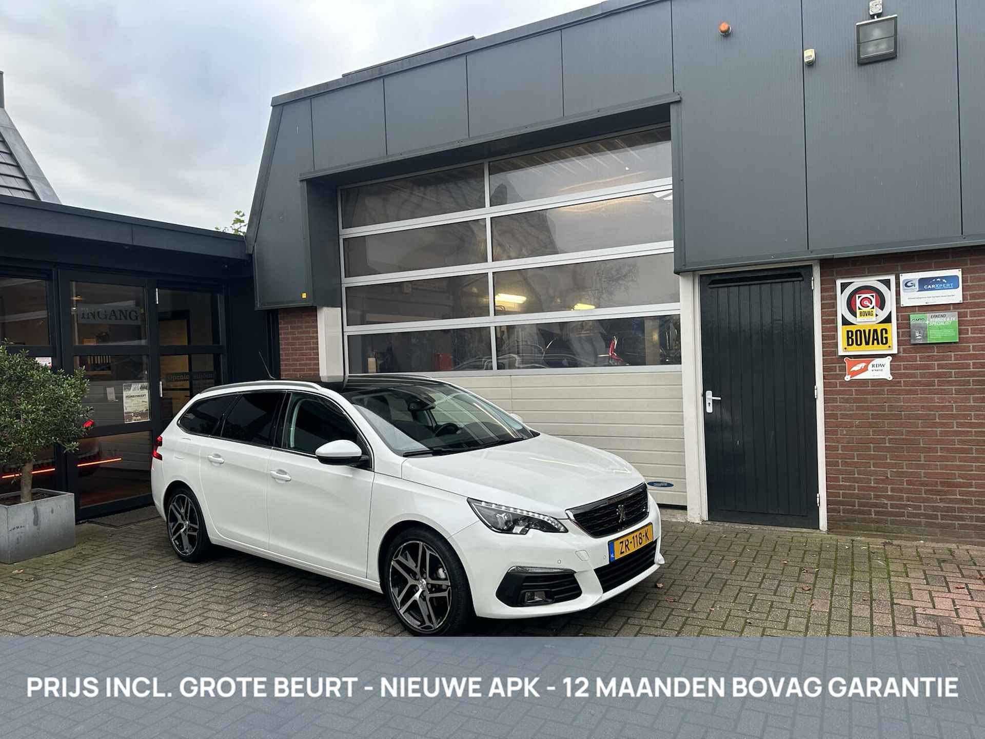 Peugeot 308 BOVAG 40-Puntencheck