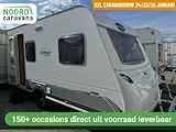 CARAVELAIR 455 AMBIANCE ISABELLA VOORTENT + DWARSBED