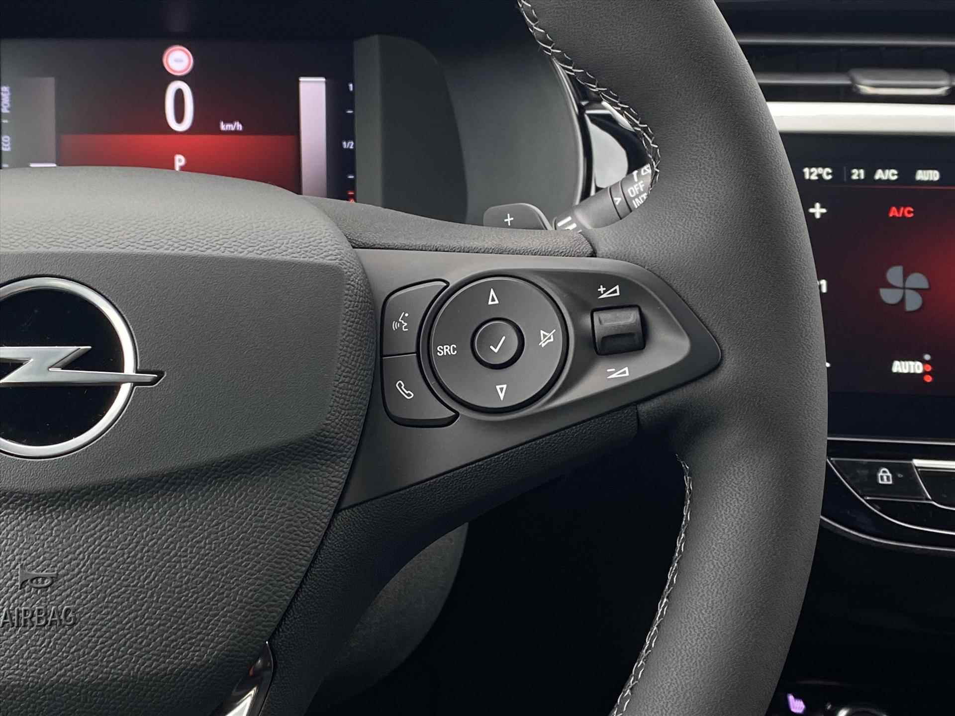 OPEL Corsa 1.2 Turbo Hybrid 100pk eDCT GS I Navigatie | Camera | CarPlay | Sensoren | Stuur & Stoelverwarming | - 16/38