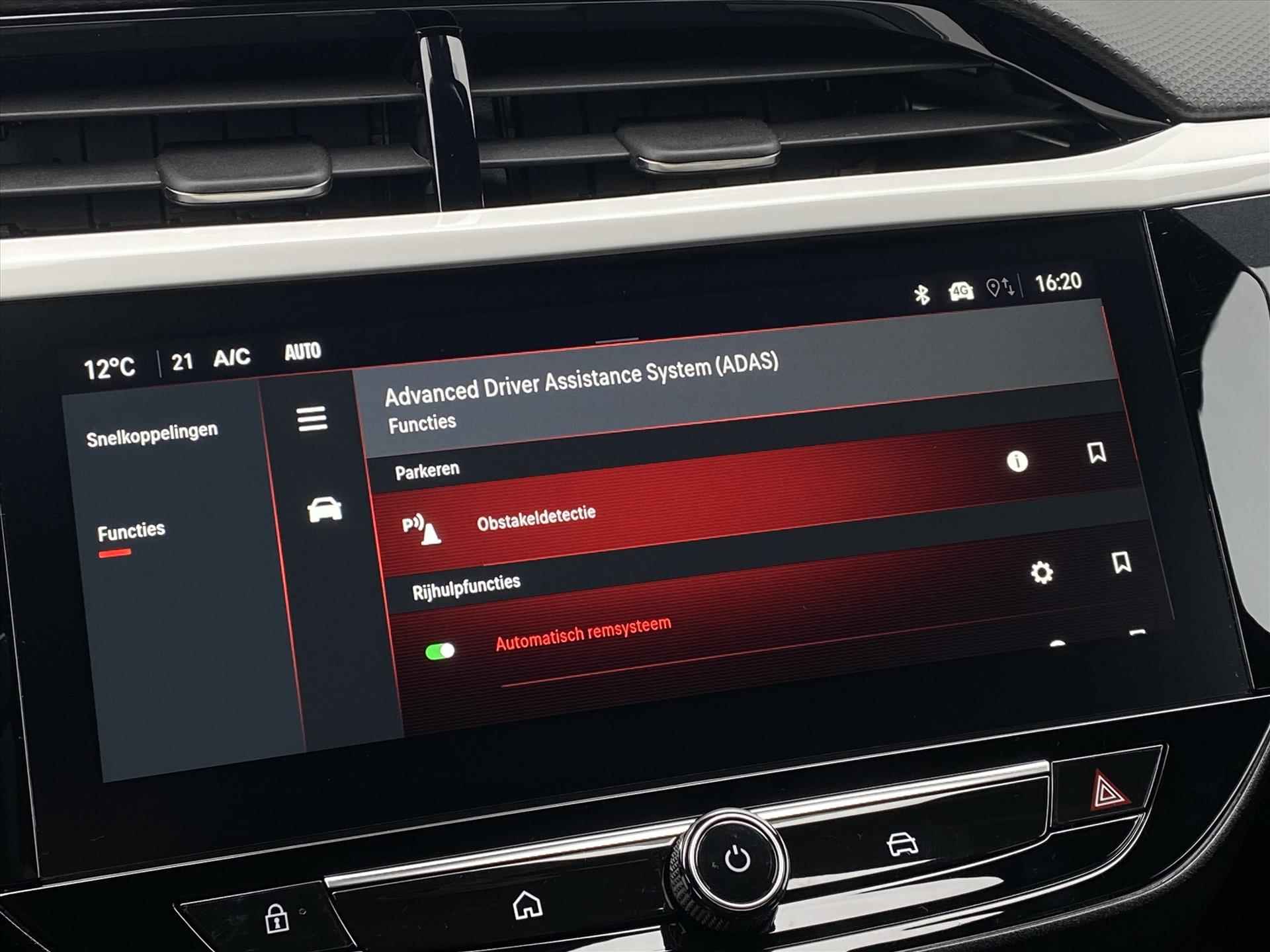 OPEL Corsa 1.2 Turbo Hybrid 100pk eDCT GS I Navigatie | Camera | CarPlay | Sensoren | Stuur & Stoelverwarming | - 22/38