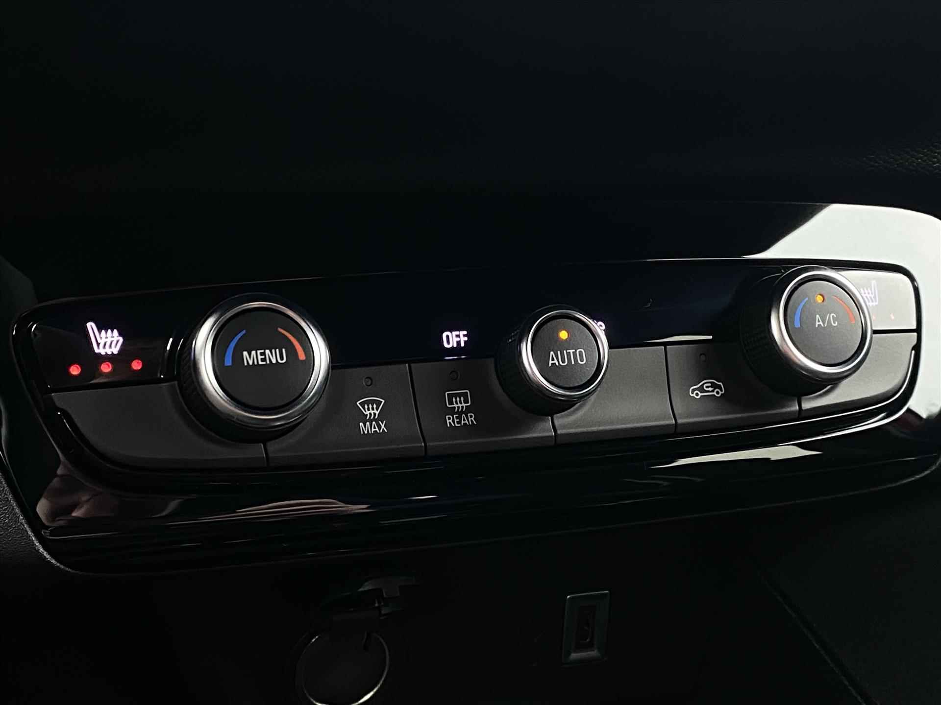 OPEL Corsa 1.2 Turbo Hybrid 100pk eDCT GS I Navigatie | Camera | CarPlay | Sensoren | Stuur & Stoelverwarming | - 25/38