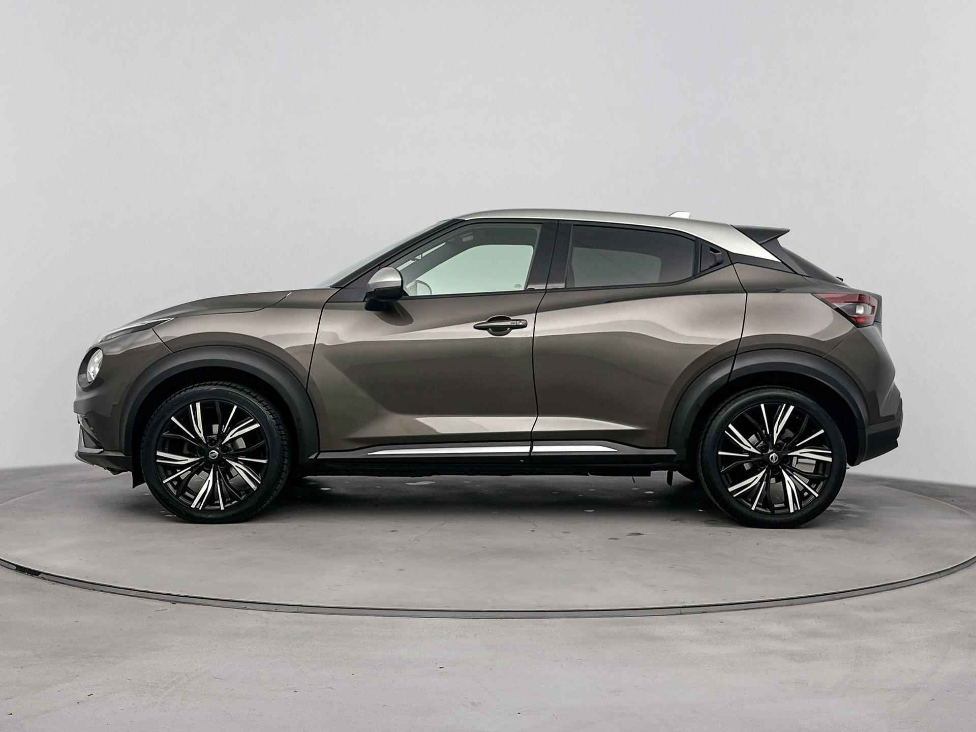 Nissan Juke 1.0 DIG-T Tekna | Automaat | Lederen bekleding | Stoelverwarming | Voorruitverwarming | 360 camera | Apple Carplay/Android Auto - 2/28