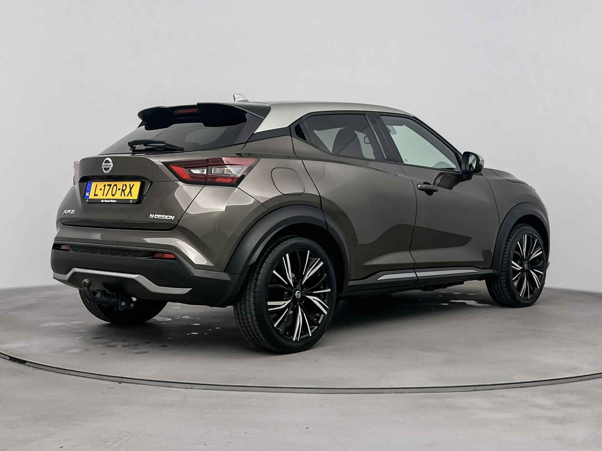 Nissan Juke 1.0 DIG-T Tekna | Automaat | Lederen bekleding | Stoelverwarming | Voorruitverwarming | 360 camera | Apple Carplay/Android Auto - 4/28