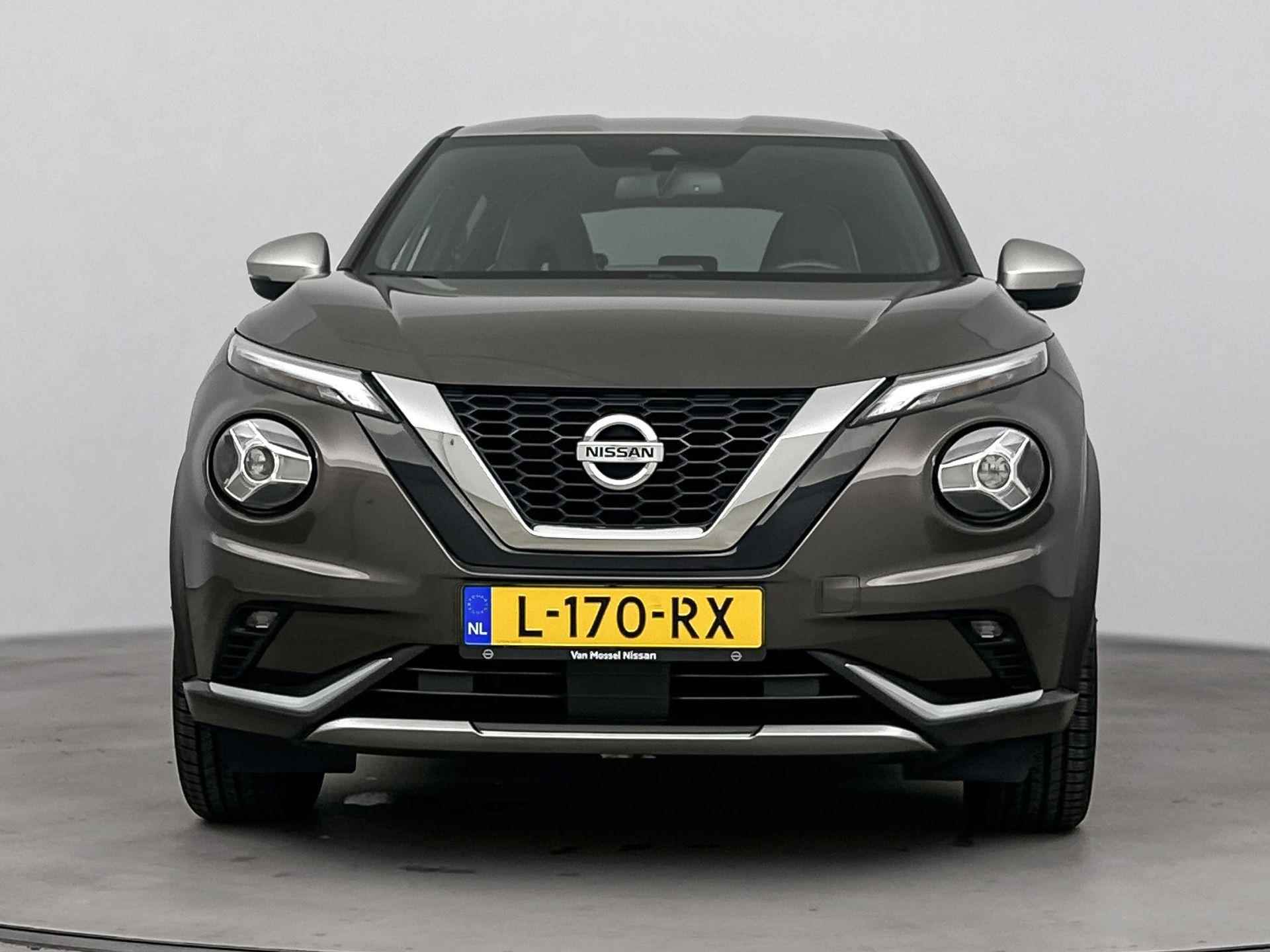 Nissan Juke 1.0 DIG-T Tekna | Automaat | Lederen bekleding | Stoelverwarming | Voorruitverwarming | 360 camera | Apple Carplay/Android Auto - 5/28