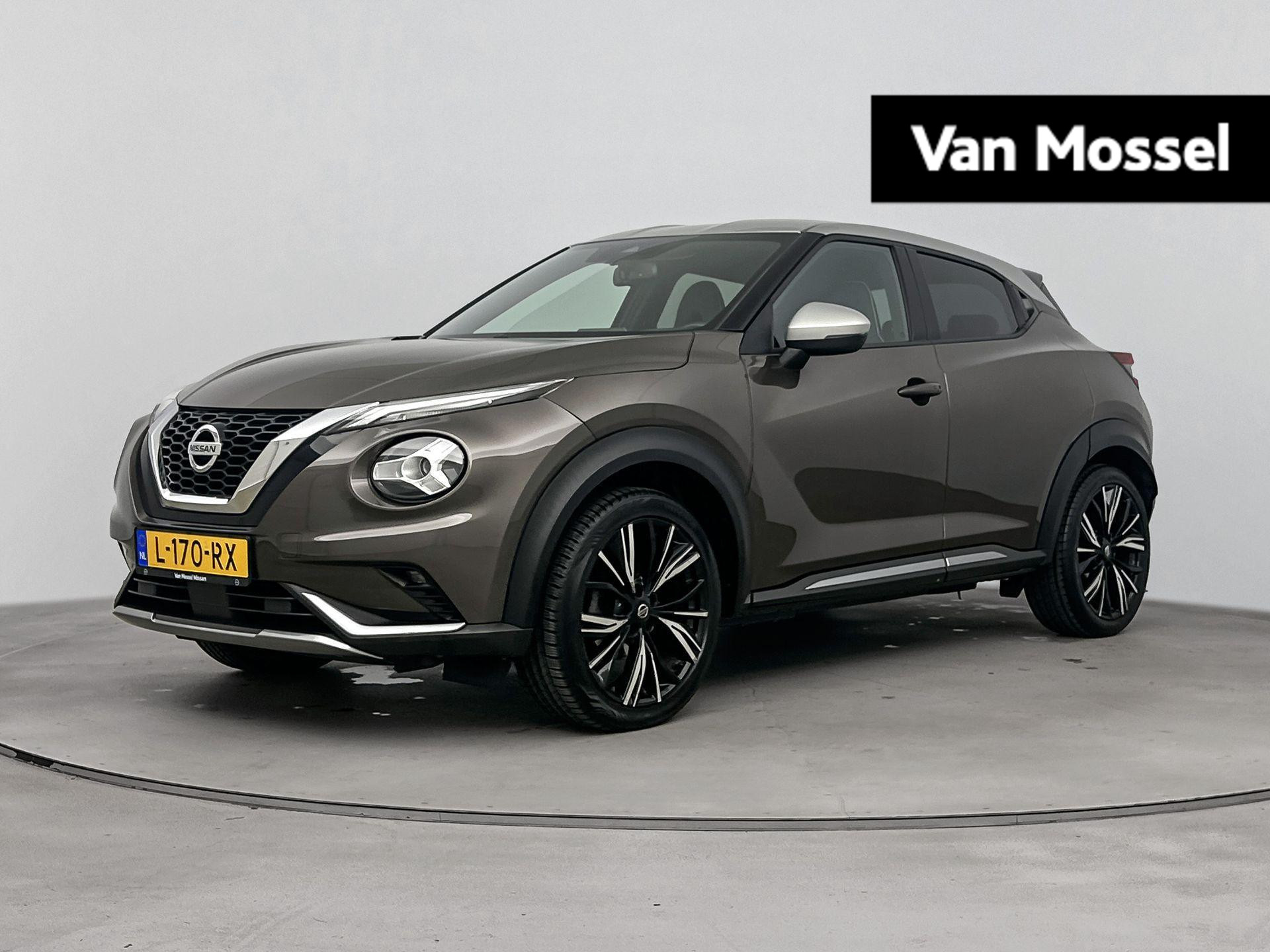 Nissan Juke 1.0 DIG-T Tekna | Automaat | Lederen bekleding | Stoelverwarming | Voorruitverwarming | 360 camera | Apple Carplay/Android Auto