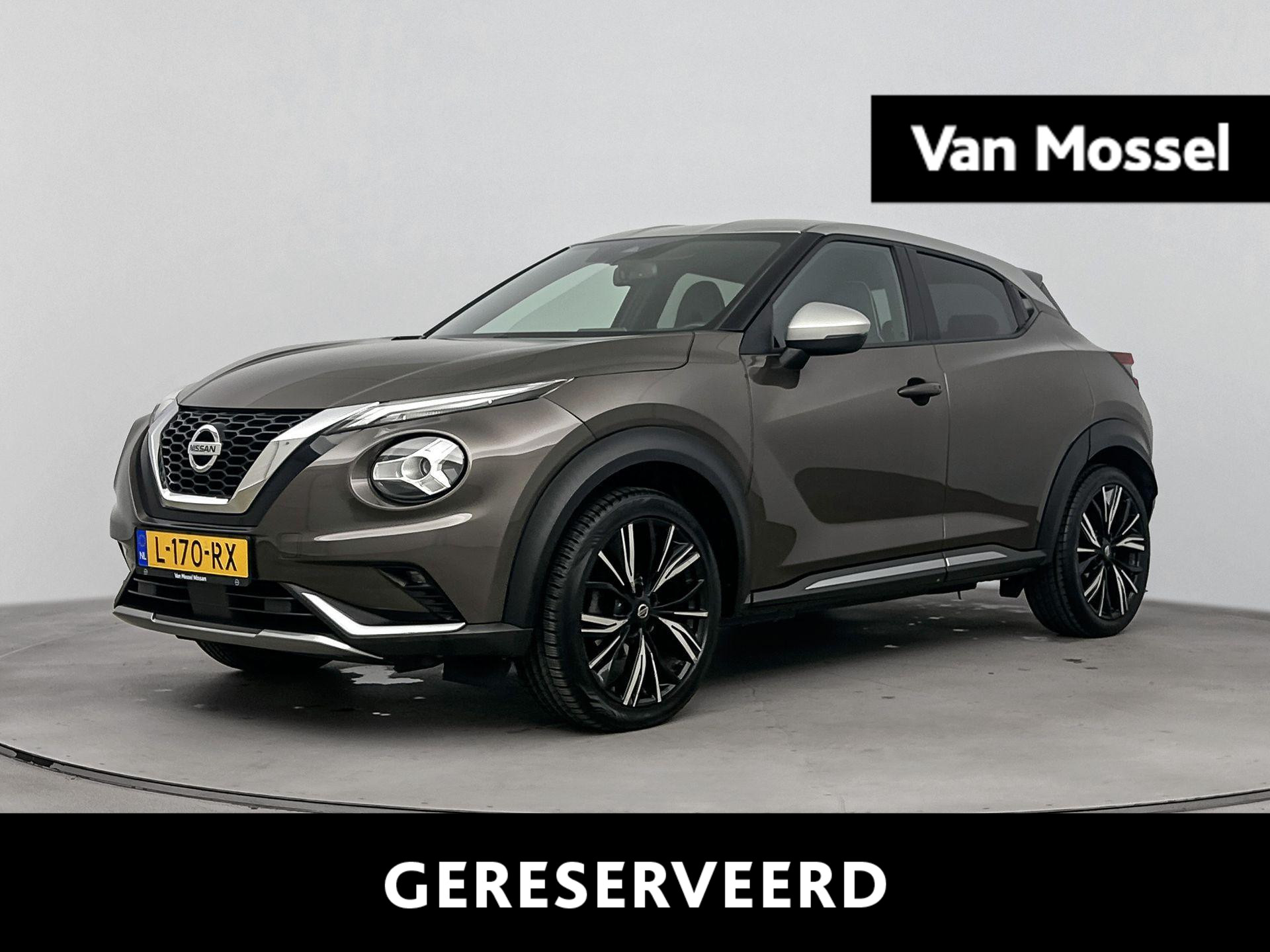 Nissan Juke 1.0 DIG-T N-Design | Automaat | Lederen bekleding | Stoelverwarming | Voorruitverwarming  | Apple Carplay/Android Auto