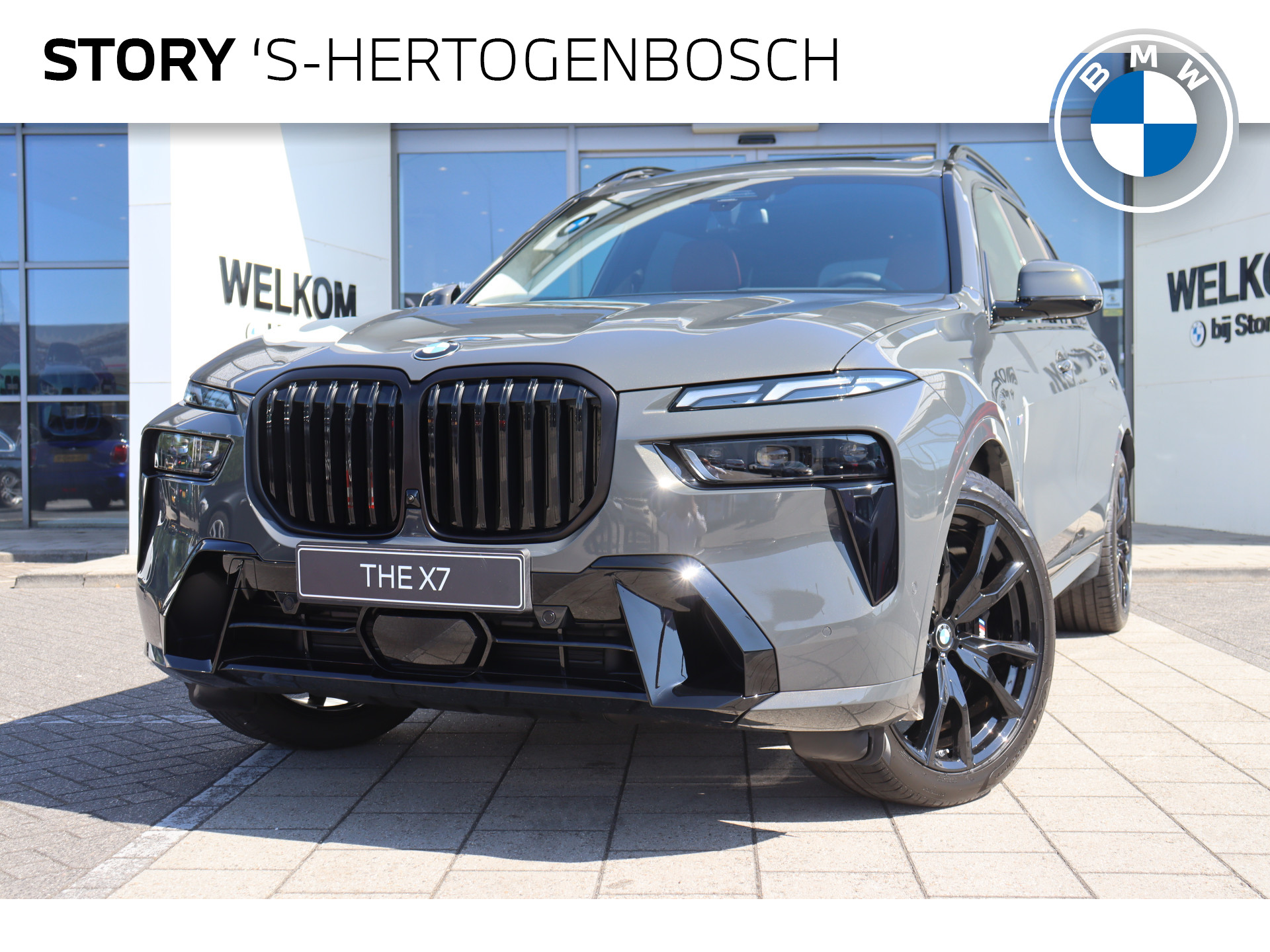 BMW X7 xDrive40i High Executive M Sport Automaat / Panoramadak Sky Lounge / Massagefunctie / Active Steering / Bowers & Wilkins / Trekhaak / Soft-Close / Driving Assistant Professional