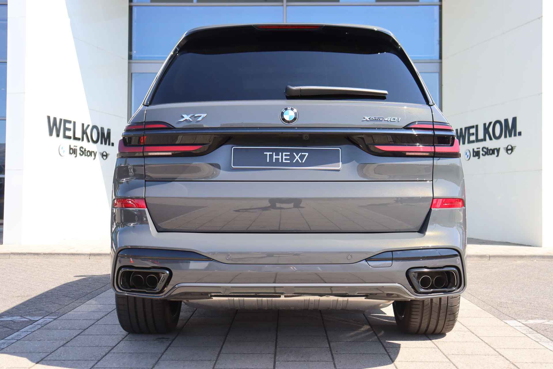 BMW X7 xDrive40i High Executive M Sport Automaat / Panoramadak Sky Lounge / Massagefunctie / Active Steering / Bowers & Wilkins / Trekhaak / Soft-Close / Driving Assistant Professional - 10/44