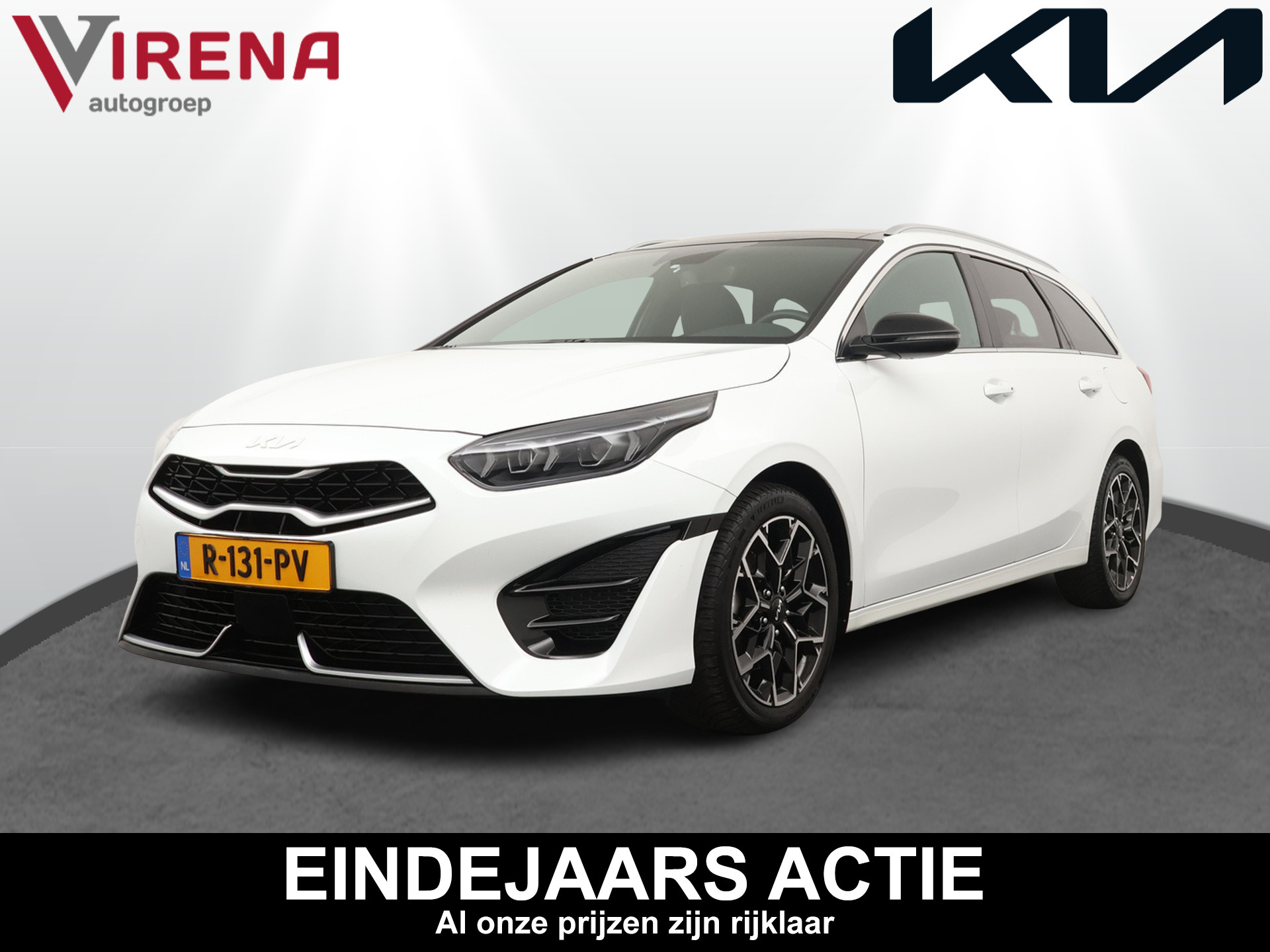 Kia Ceed Sportswagon 1.5 T-GDi GT-Line 160pk automaat - LED Koplampen - Navigatie - Adaptief Cruise Control - Dodehoek Sensor - Fabrieksgarantie tot 11-2029