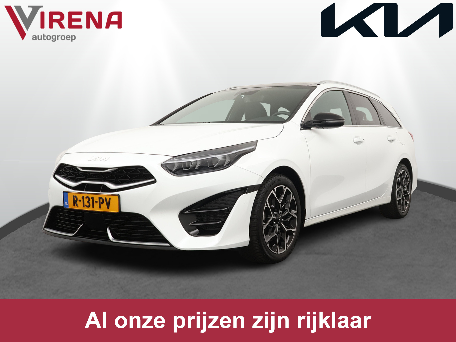 Kia Ceed Sportswagon 1.5 T-GDi GT-Line 160pk automaat - LED Koplampen - Navigatie - Adaptief Cruise Control - Dodehoek Sensor - Fabrieksgarantie tot 11-2029