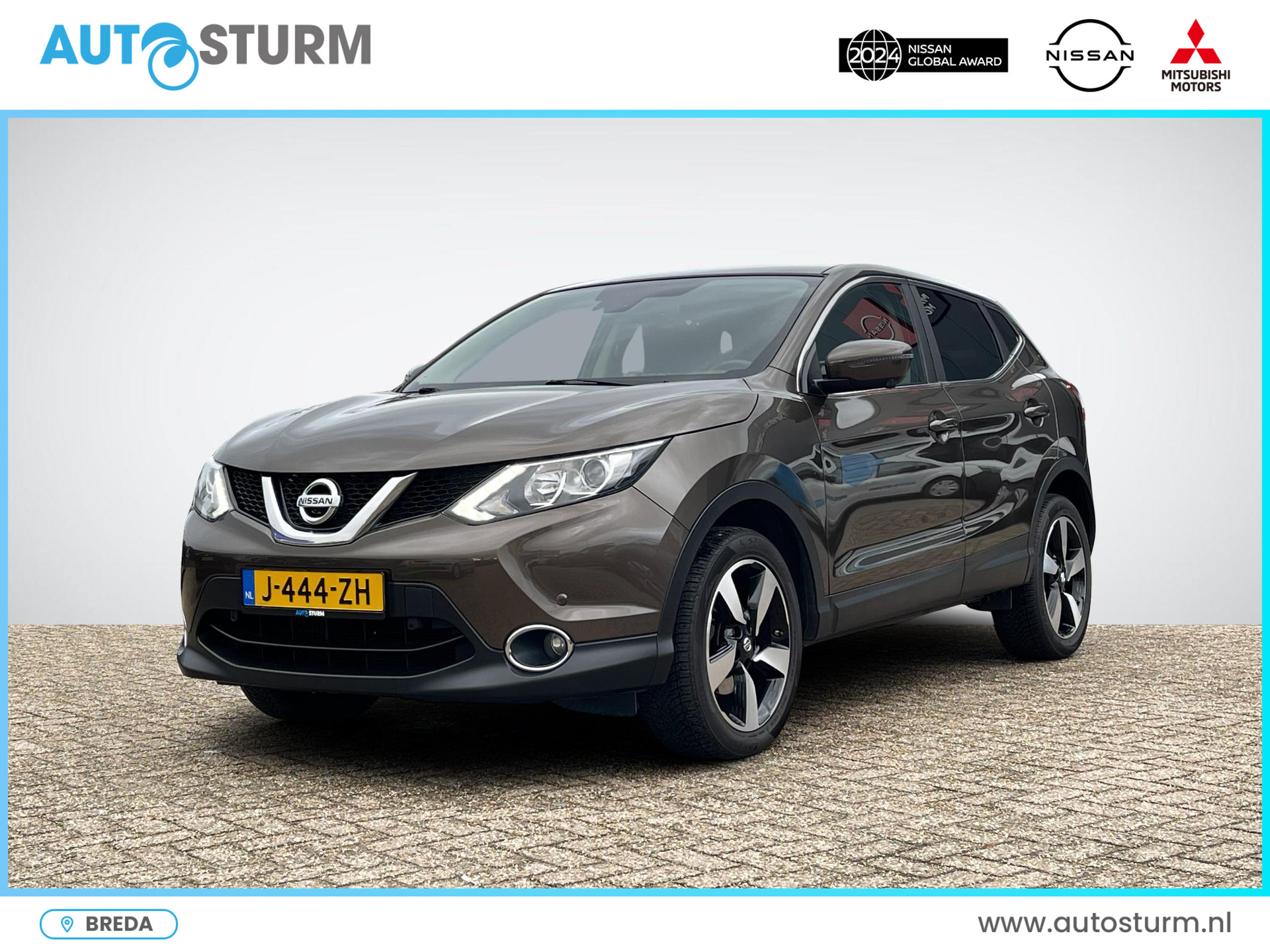 Nissan Qashqai 1.2 N-Connecta | Navigatie | 360° Camera | Stoelverwarming | Keyless Entry | Cruise & Climate Control | Rijklaarprijs!