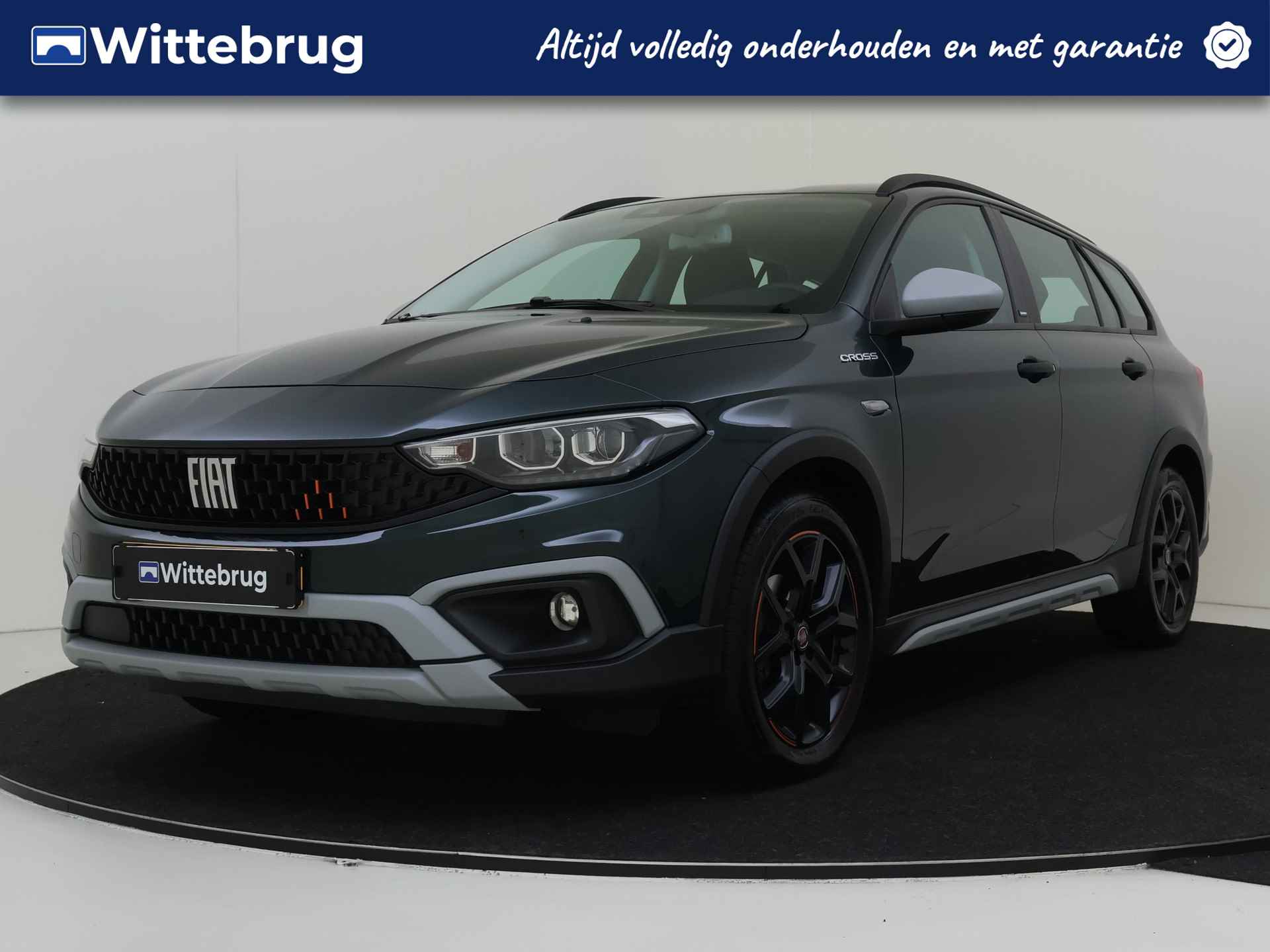 Fiat Tipo Stationwagon Cross 1.5 130PK Hybrid Garmin Camera | Apple Carplay | Stoelverwarming | - 1/32