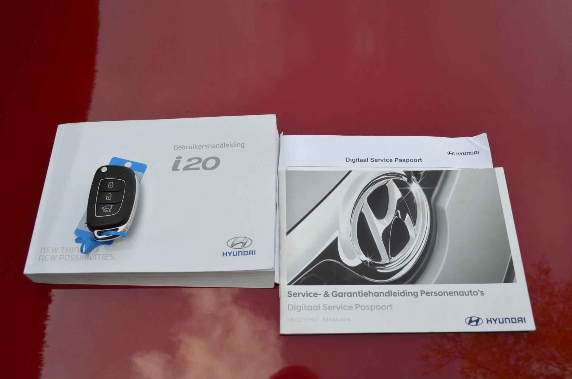 Hyundai I20 1.0 T-GDI Comfort / Apple Carplay / Nav. / PDC / Camera / NL auto - 28/28