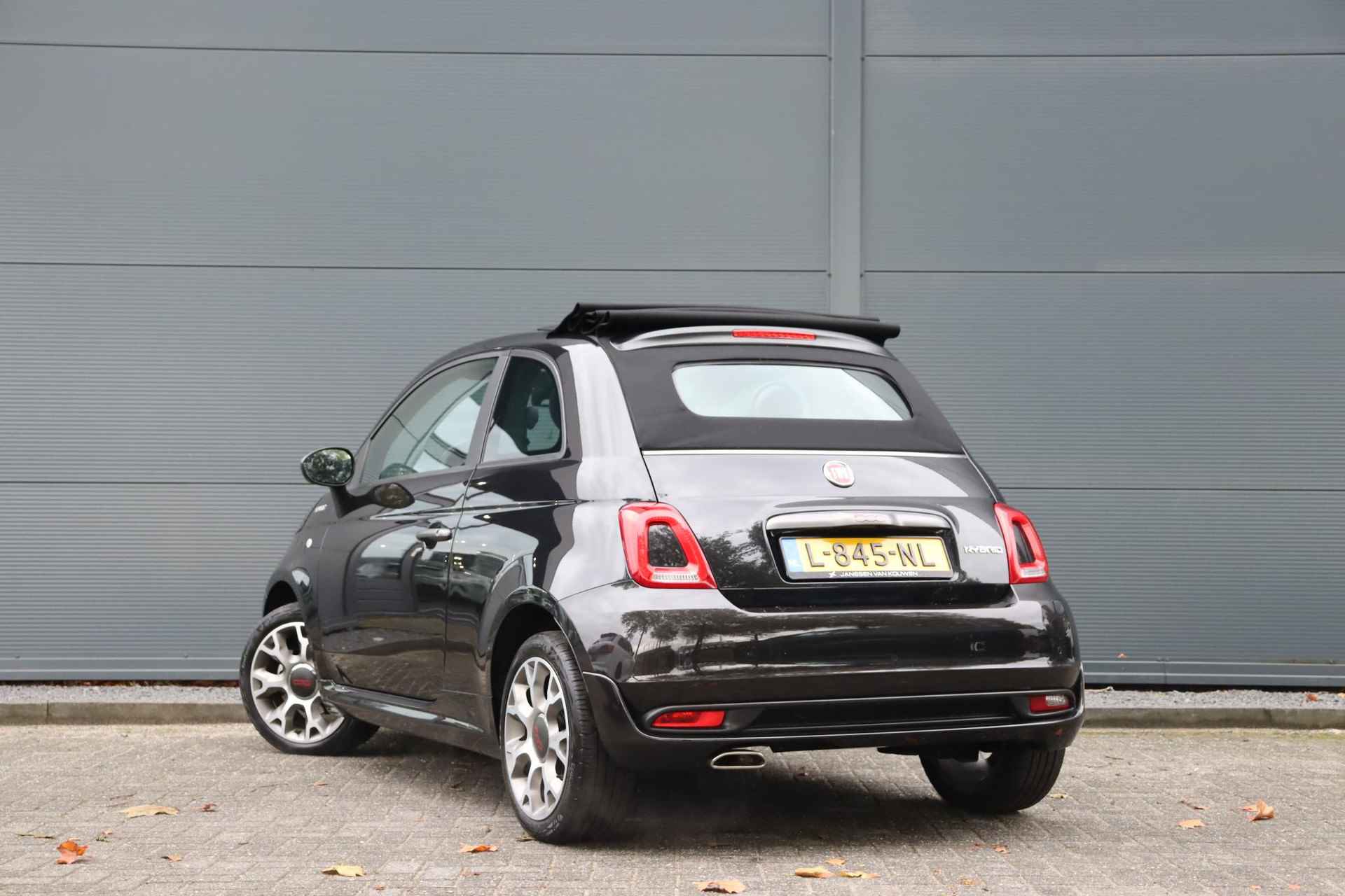 Fiat 500 C 1.0 Hybrid Sport Cabrio / Carplay / Digital dash / Clima - 4/35