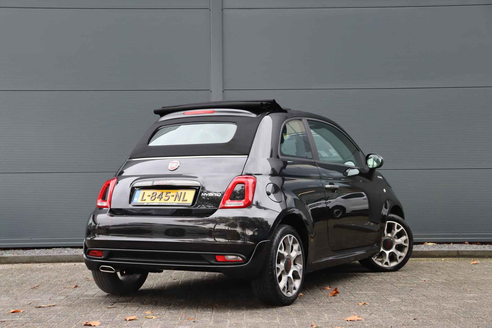 Fiat 500 C 1.0 Hybrid Sport Cabrio / Carplay / Digital dash / Clima - 6/35