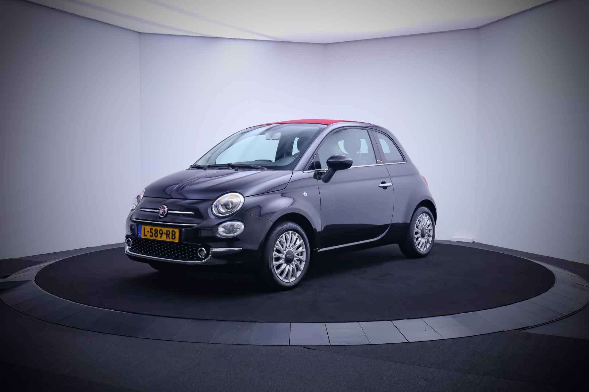 Fiat 500Cabrio 1.2 Lounge LED/NAVI/CARPLAY/CLIMA/CRUISE/PDC/DAB+/LMV - 1/26