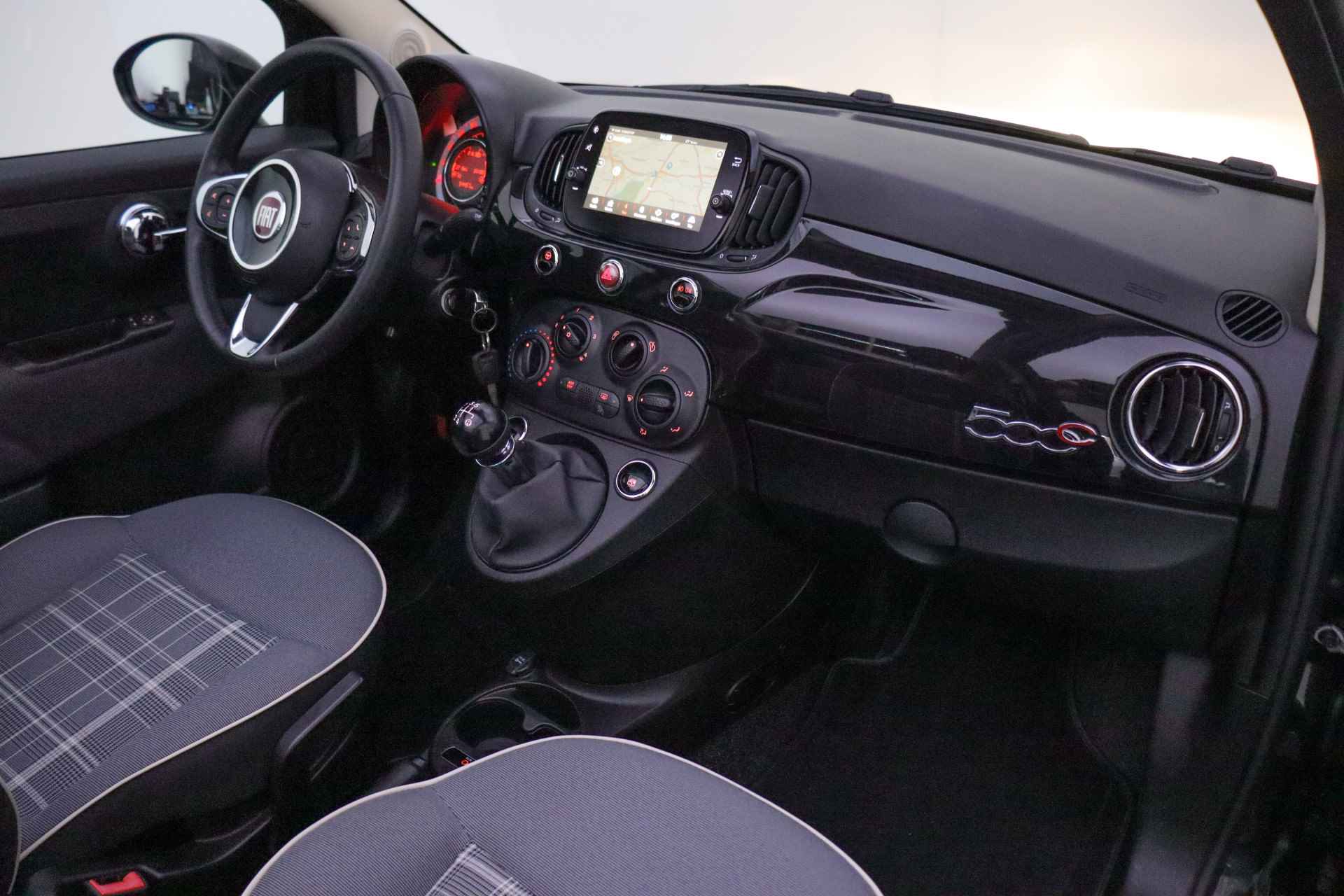 Fiat 500Cabrio 1.2 Lounge LED/NAVI/CARPLAY/CLIMA/CRUISE/PDC/DAB+/LMV - 21/26