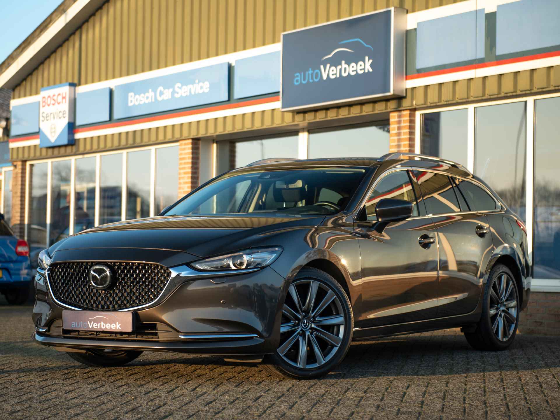 Mazda 6 Sportbreak 2.5 SkyActiv-G 194pk Aut. Exclusive-Line | Navi | Matrix LED | App Connect | Stoel- & Stuurverwarming | Bose HiFi | ACC