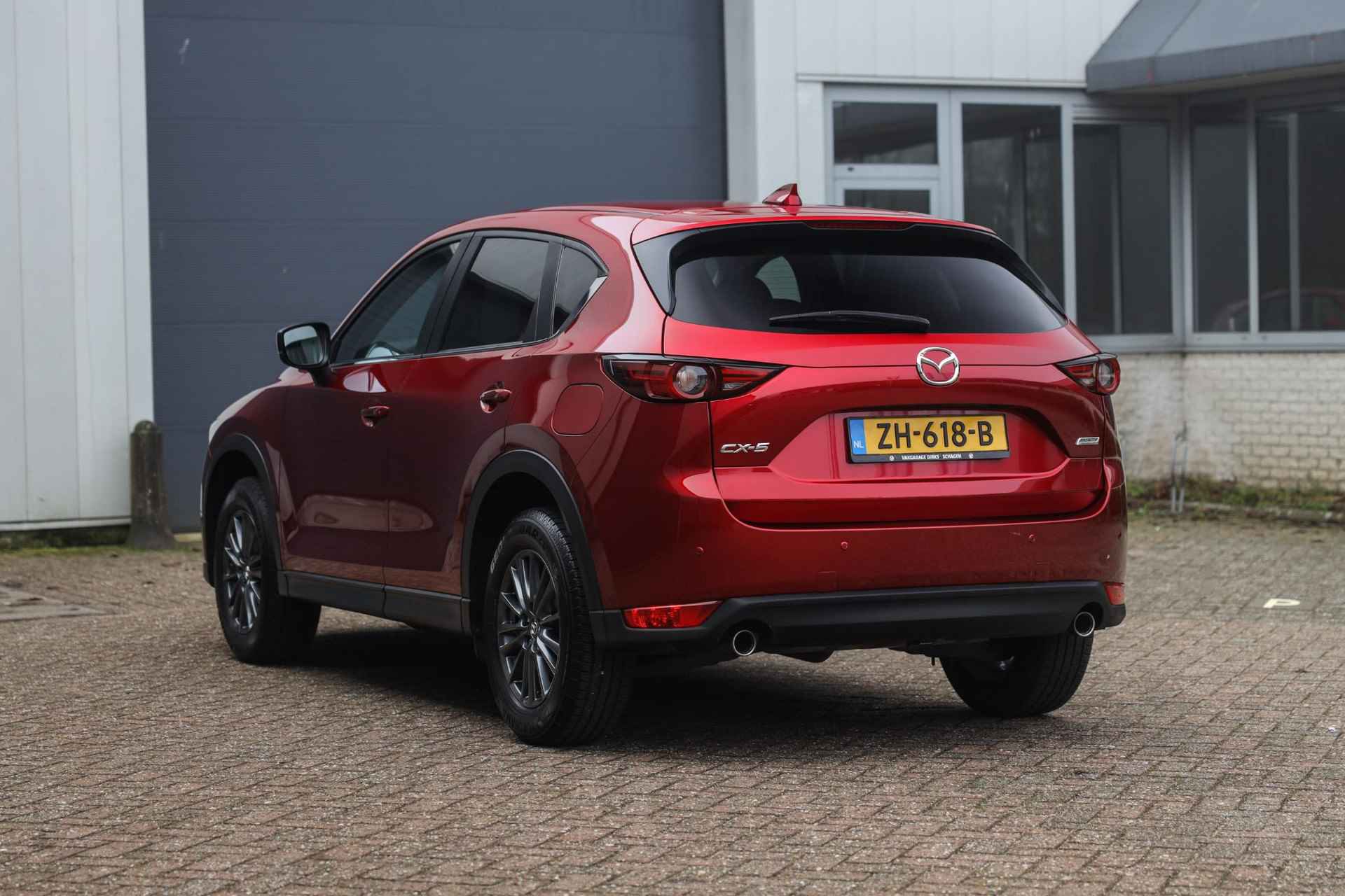 Mazda CX-5 2.0 SkyActiv-G 165 pk Aut. ✅ Leder ✅ LED ✅ Carplay - 24/38