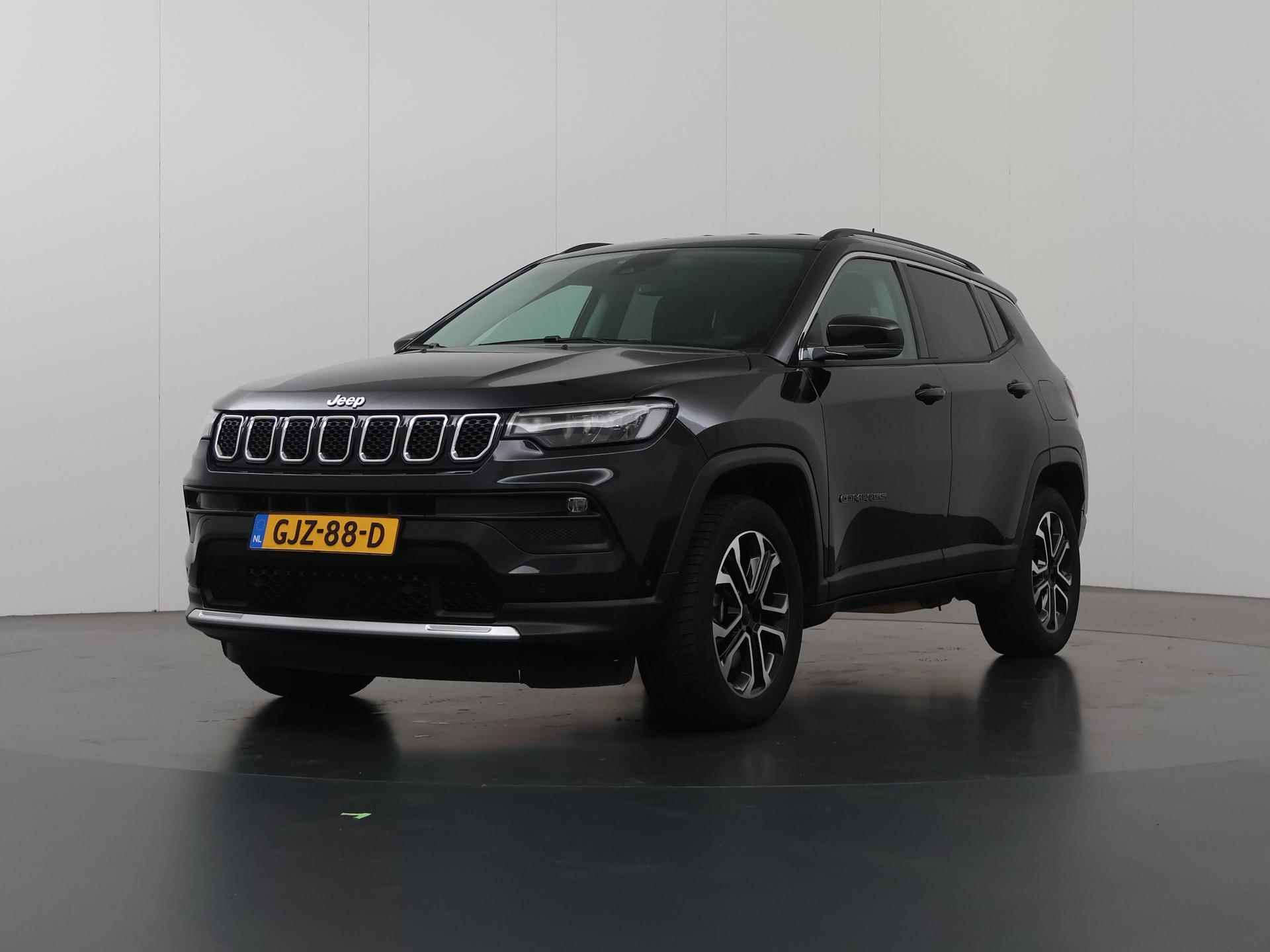 Jeep Compass 4xe 190 Plug-in Hybrid Electric Limited | Nieuw Model | Navigatie | Cruise Control Adaptief | Parkeercamera 360° | Dodehoekdetectie | Climate Control | - 50/50