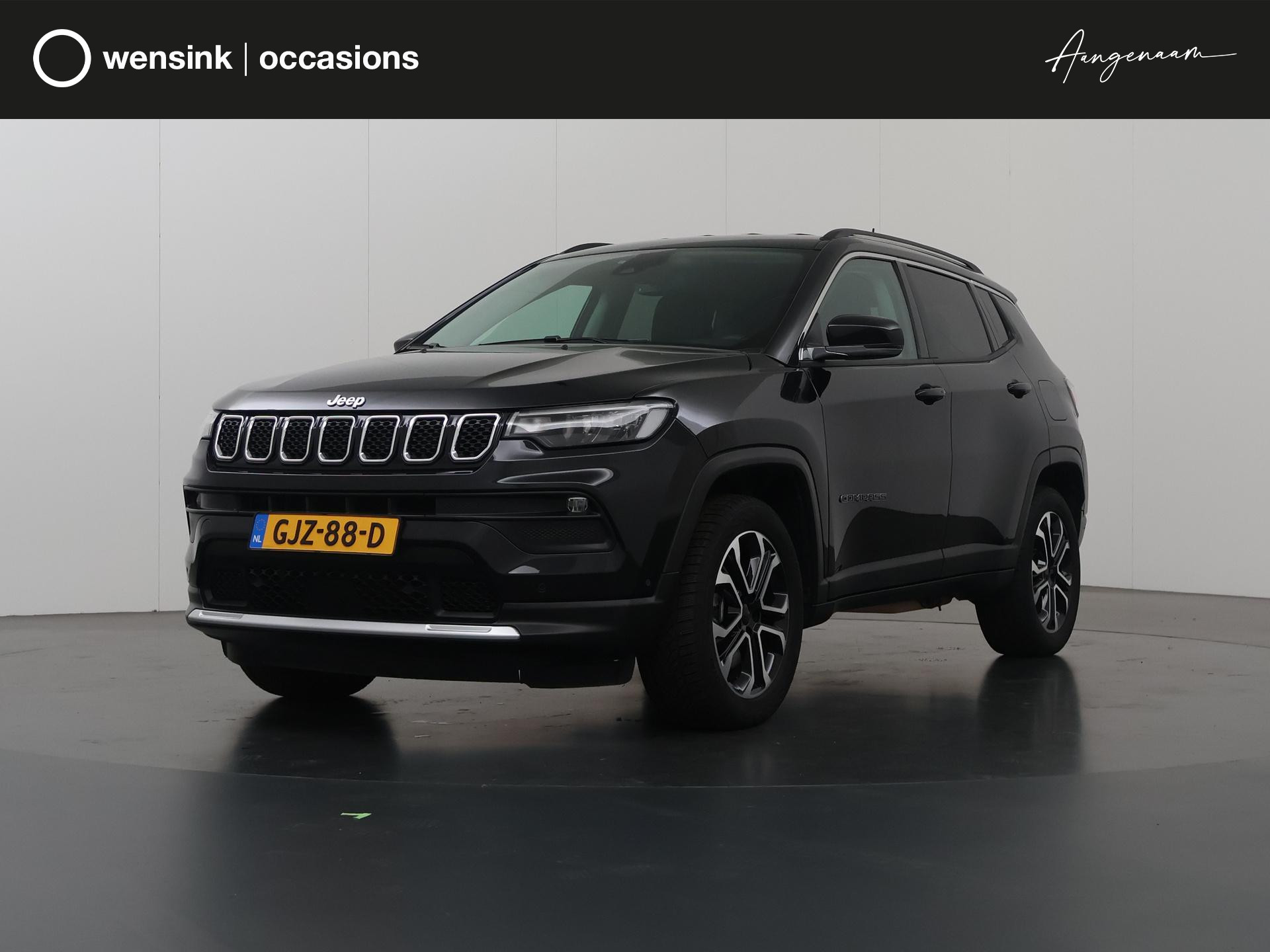 Jeep Compass 4xe 190 Plug-in Hybrid Electric Limited | Nieuw Model | Navigatie | Cruise Control Adaptief | Parkeercamera 360° | Dodehoekdetectie | Climate Control |