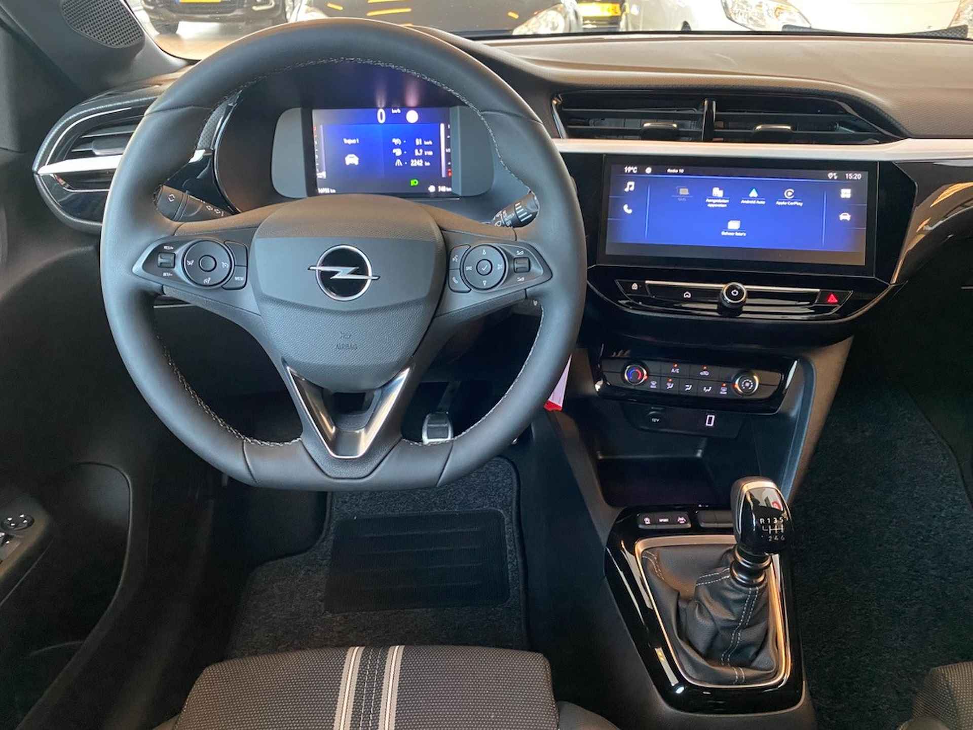 Opel Corsa 1.2 Turbo GS,Apple Carplay Android/Auto,Achteruitrijcamera,Airco,Cruisecontrol,V&A Sensoren,Park Pilot,Bleutooth met Spraakbedie - 11/28