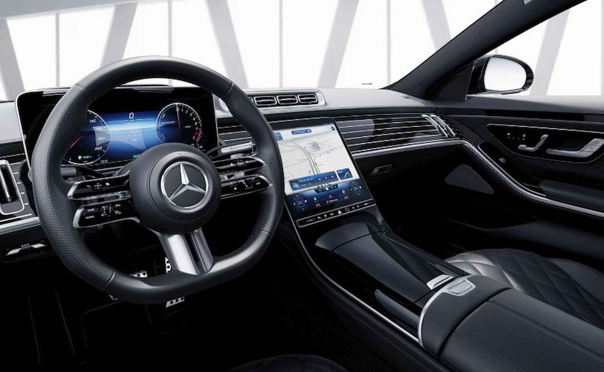 Mercedes-Benz S-Klasse S 450e Lang AMG Line | Premium Plus | Rij-assistentiepakket | Digital Light | Multicontourstoelen - 6/10