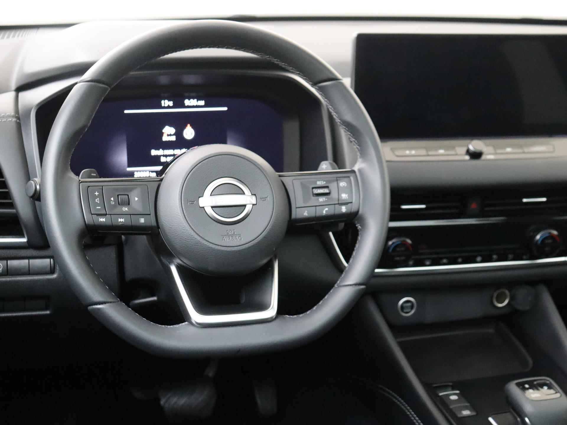 Nissan Qashqai 1.3 - 158PK MHEV Xtronic N-Connecta Automaat | Navigatie | Glazen Panoramadak |Cruise Control |Climate Control | Camera | Apple Carplay/Android Auto | Parkeersensoren | Licht & Regen Sensor | LED Lampen | Electrische Ramen | Centrale Deurvergrendeling | - 6/27