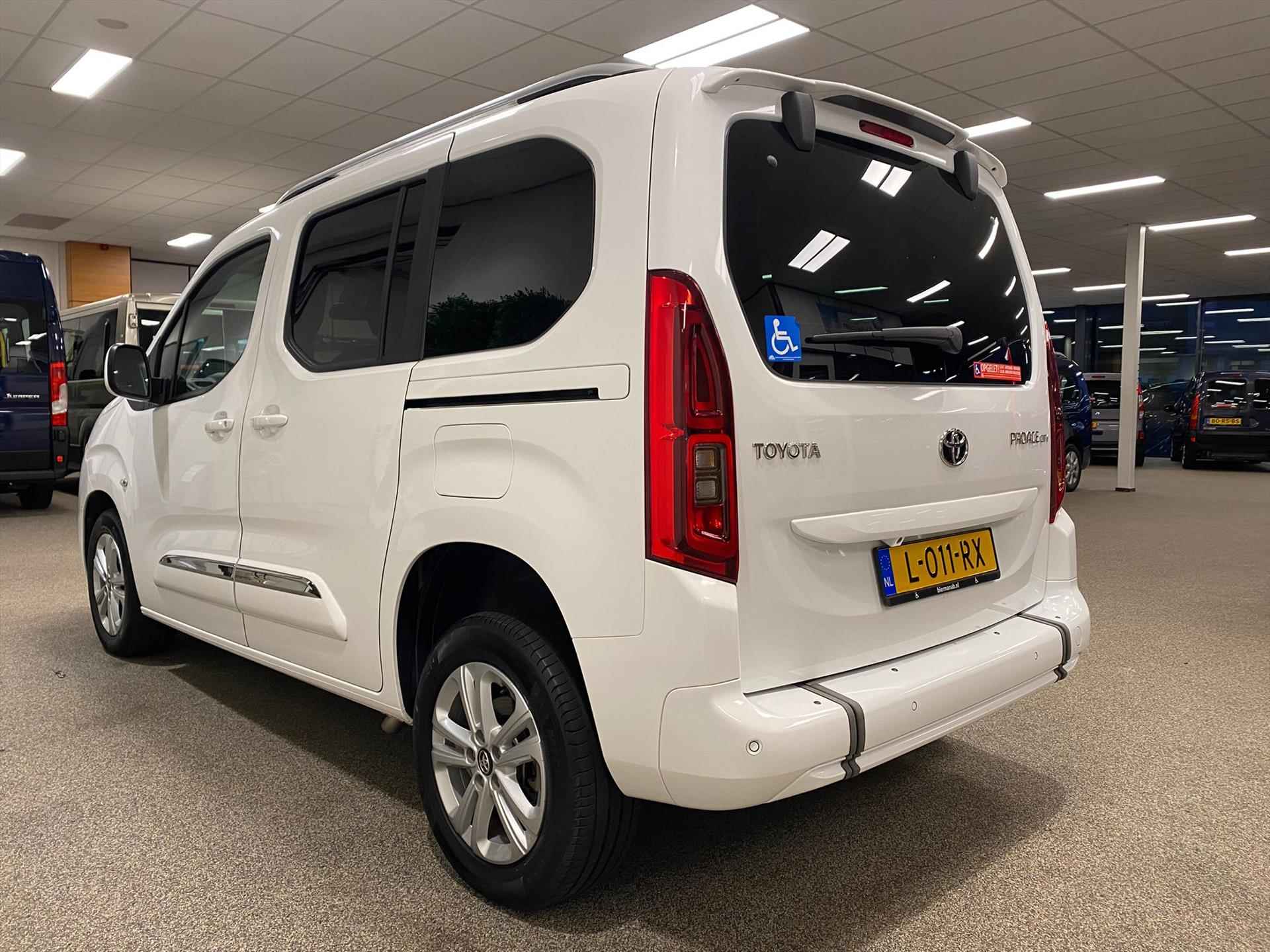 Toyota Proace City Verso L1 Rolstoelauto Automaat 3+1 - 21/34