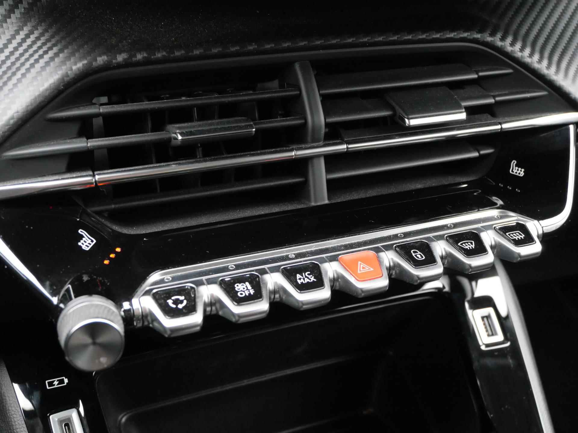 Peugeot e-208 5-deurs Active Pack EV 3-FASEN 50kWh 136pk 16% BIJTELLING! NU MET GRATIS THUISLADER NAVI | STOELVERW. | DAB+ | PARKEERHULP | KEYLESS START | LM-VELGEN - 47/77