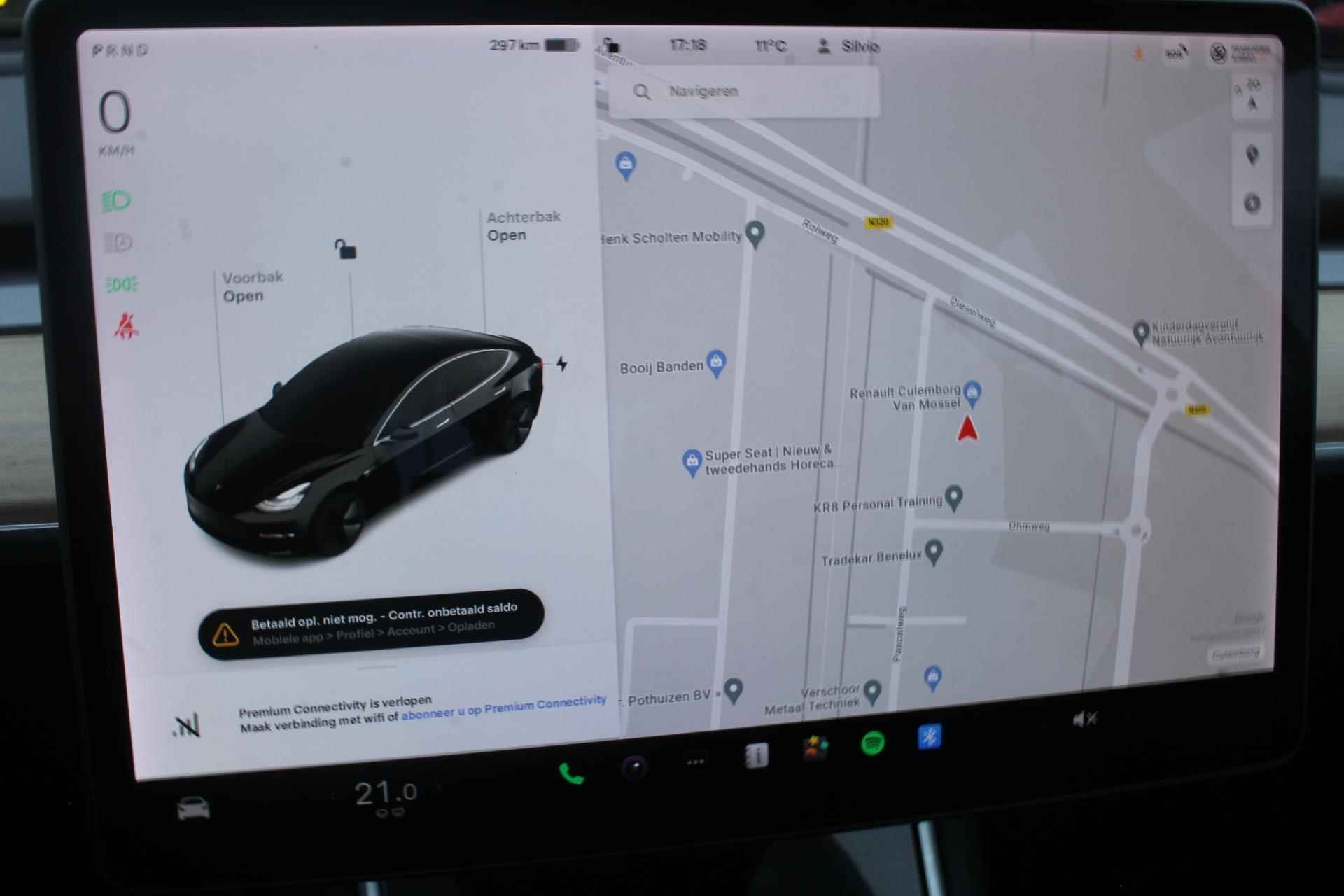 Tesla Model 3 Long Range 75 kWh | Full-Map Navigatie | Basic AutoPilot | Stoelverwarming Voor+Achter | Elektrisch Verstelbare Stoelen | Blind Spot Warning | LED-Verlichting - 16/22