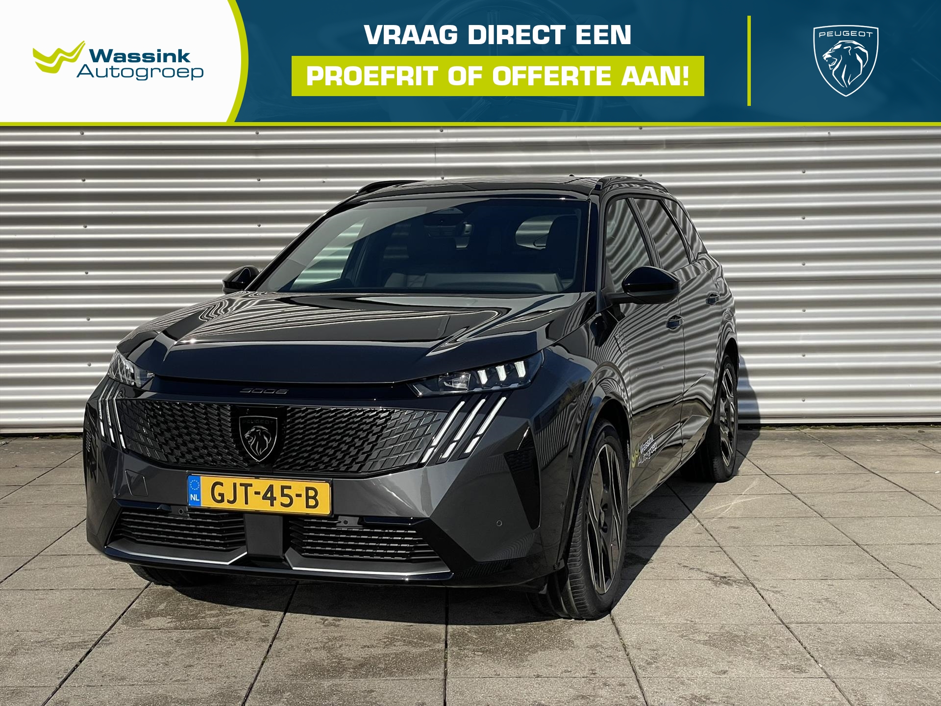 PEUGEOT 5008 New EV 73 kWh 210pk GT | Navigatie | Nappa Leder I Warmtepomp I Panoroamdak schuifdak I 360 vision & Drive Assist Plus Pack