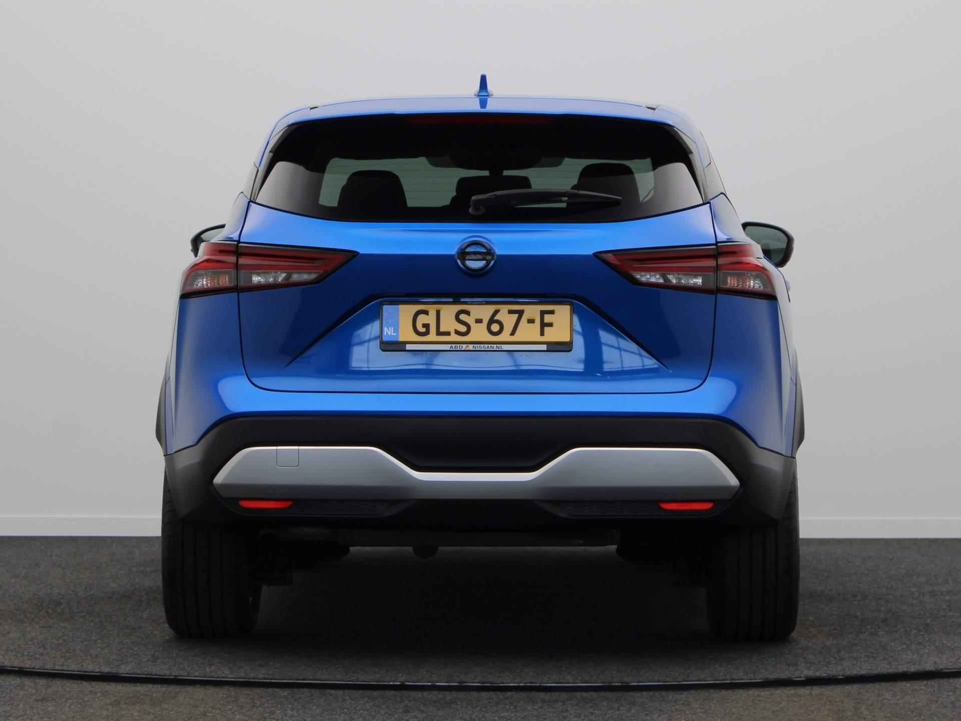 Nissan Qashqai 158pk MHEV Xtronic N-Connecta | 360 graden camera | Adaptieve cruise control | Climate control | Stoel, Stuur en Voorruitverwarming | Navigatie | Licht metalen wielen | - 6/47